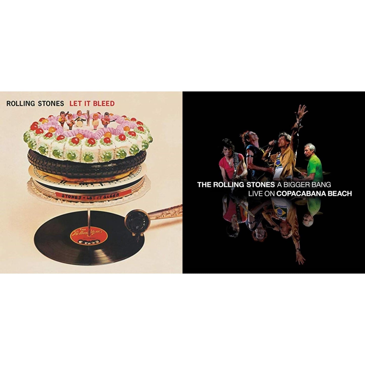 Rolling Stones - Let It Bleed (50Th Anniversary Edition) & Bigger Bang Live On Copacabana Beach (Multi Color Vinyl/3LP)