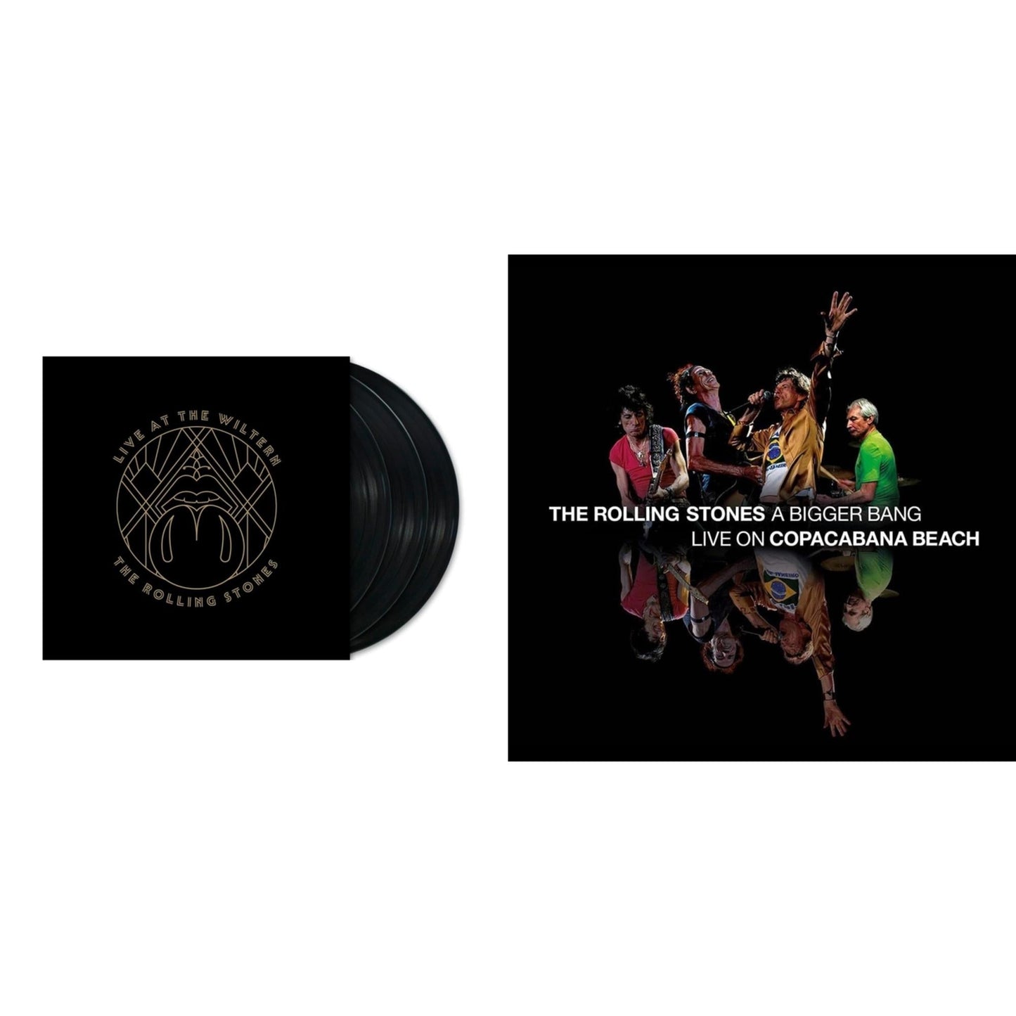 Rolling Stones - Bigger Bang Live On Copacabana Beach (Multi Color Vinyl/3LP) & Live At The Wiltern (3LP)