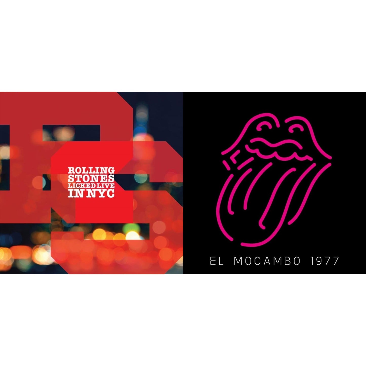 Rolling Stones - Live At The El Mocambo (4LP) & Licked Live In Nyc (White Vinyl/3LP)