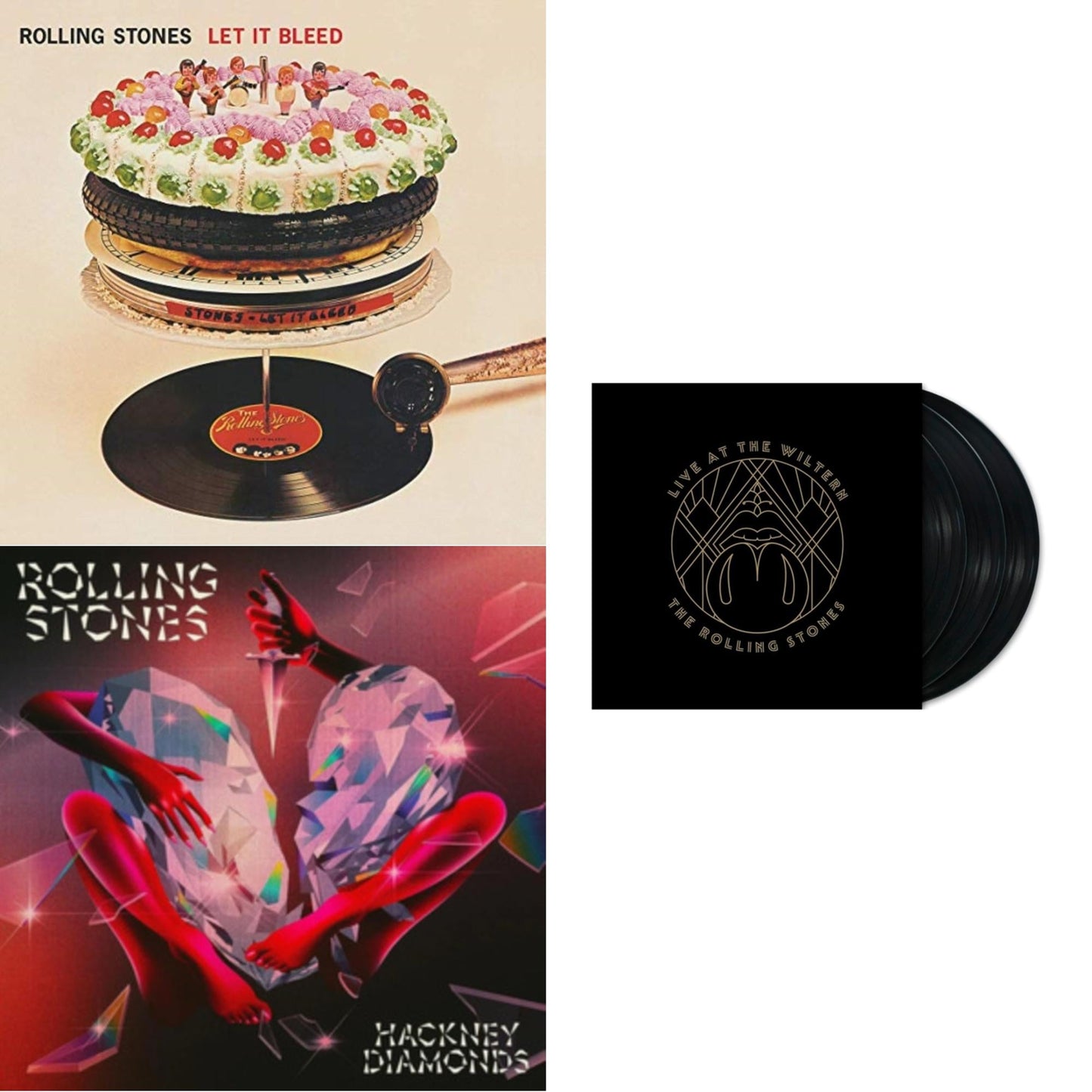 Rolling Stones - Let It Bleed (50Th Anniversary Edition) & Hackney Diamonds & Live At The Wiltern (3LP)