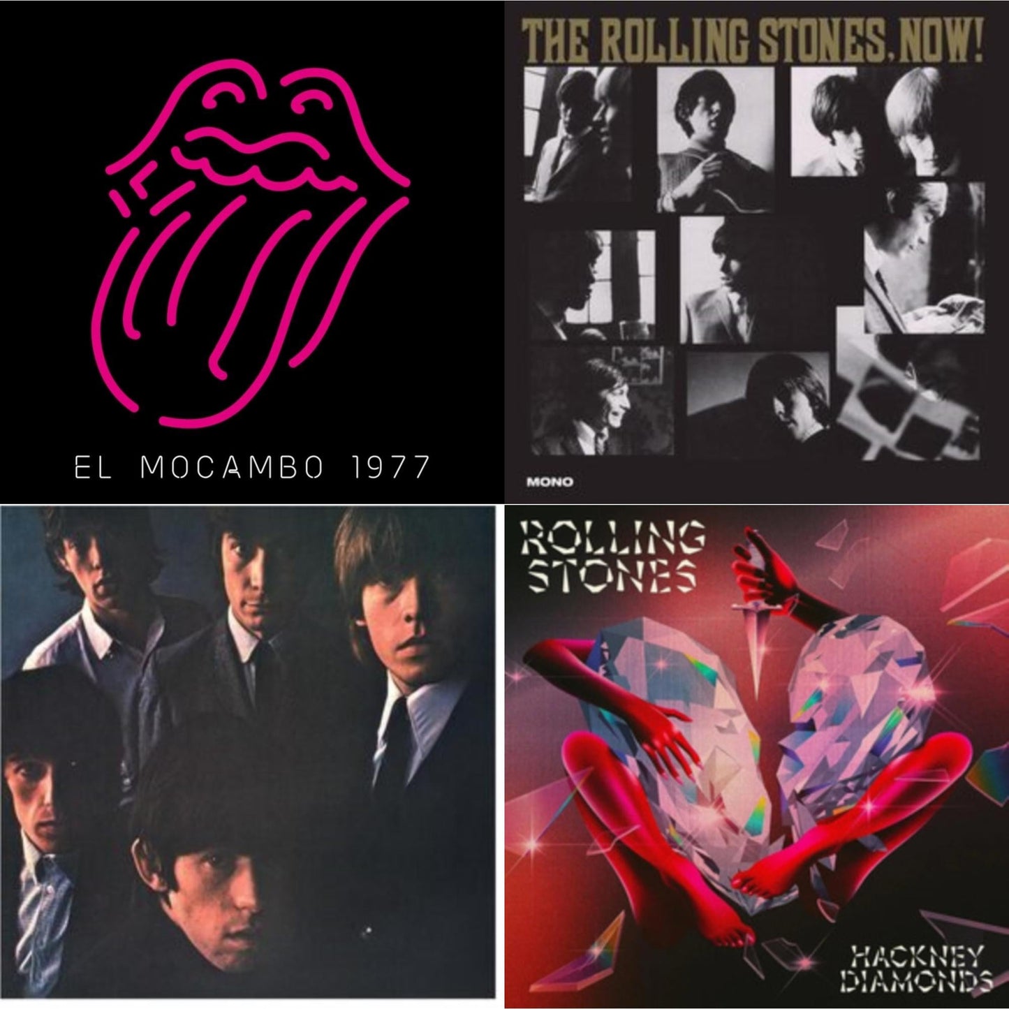 Rolling Stones - Rolling Stones No.2 (180G) & Rolling Stones, Now! & Live At The El Mocambo (4LP) & Hackney Diamonds