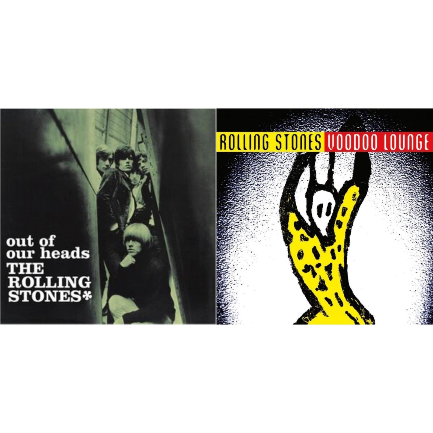 Rolling Stones - Out Of Our Heads (Uk) & Voodoo Lounge (30Th Anniversary) (Red/Yellow Vinyl/2LP)