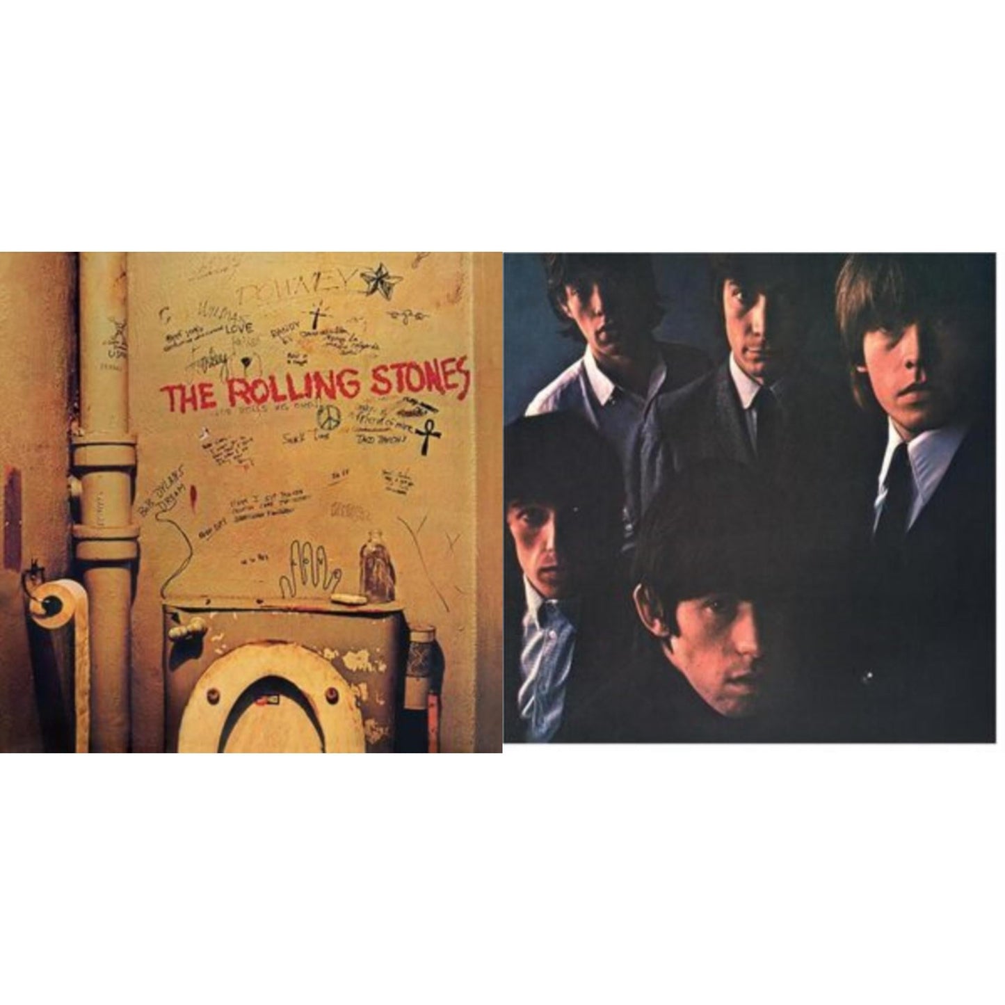 Rolling Stones - Beggars Banquet & Rolling Stones No.2 (180G) - LP Vinyl Bundle