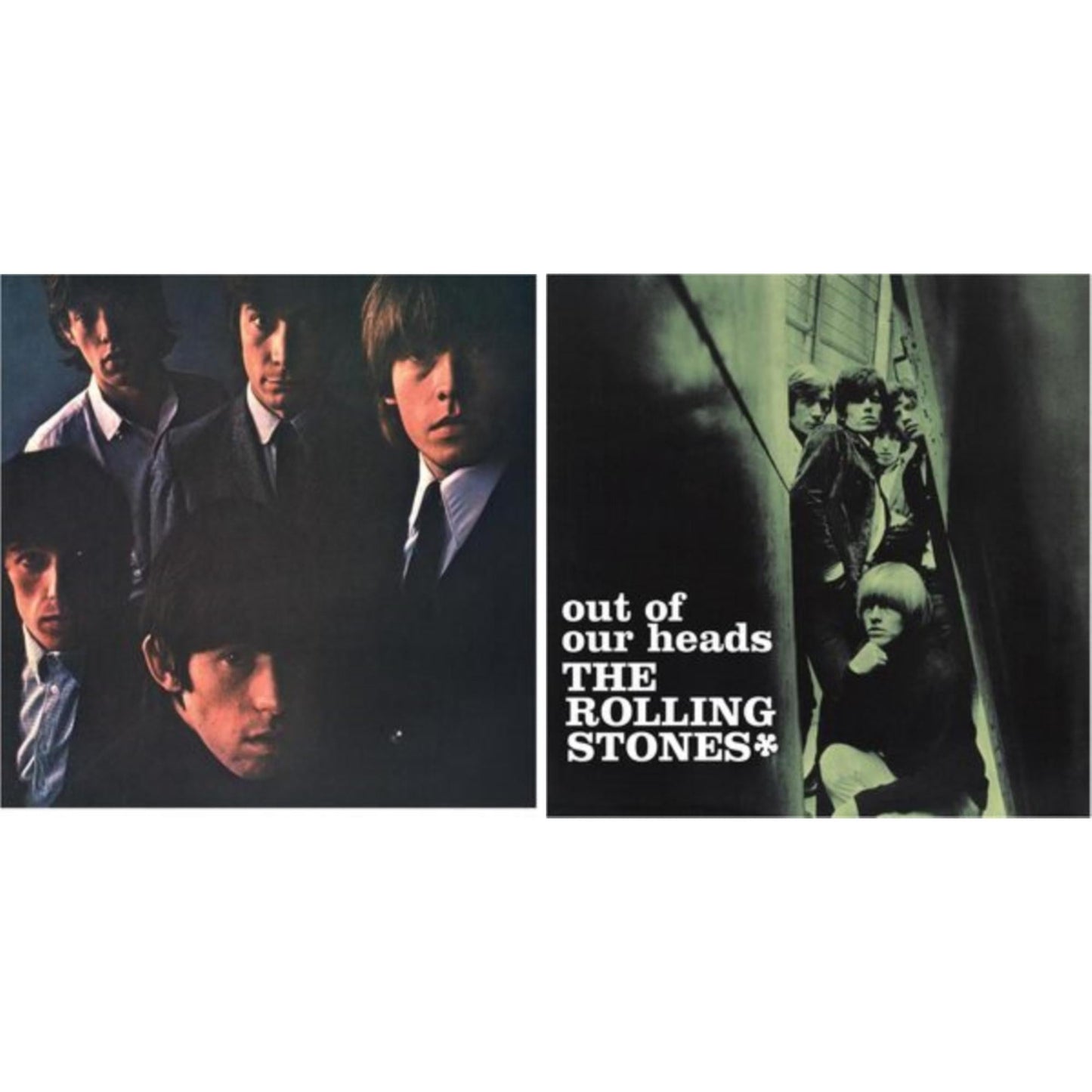 Rolling Stones - Rolling Stones No.2 (180G) & Out Of Our Heads (Uk) - LP Vinyl Bundle