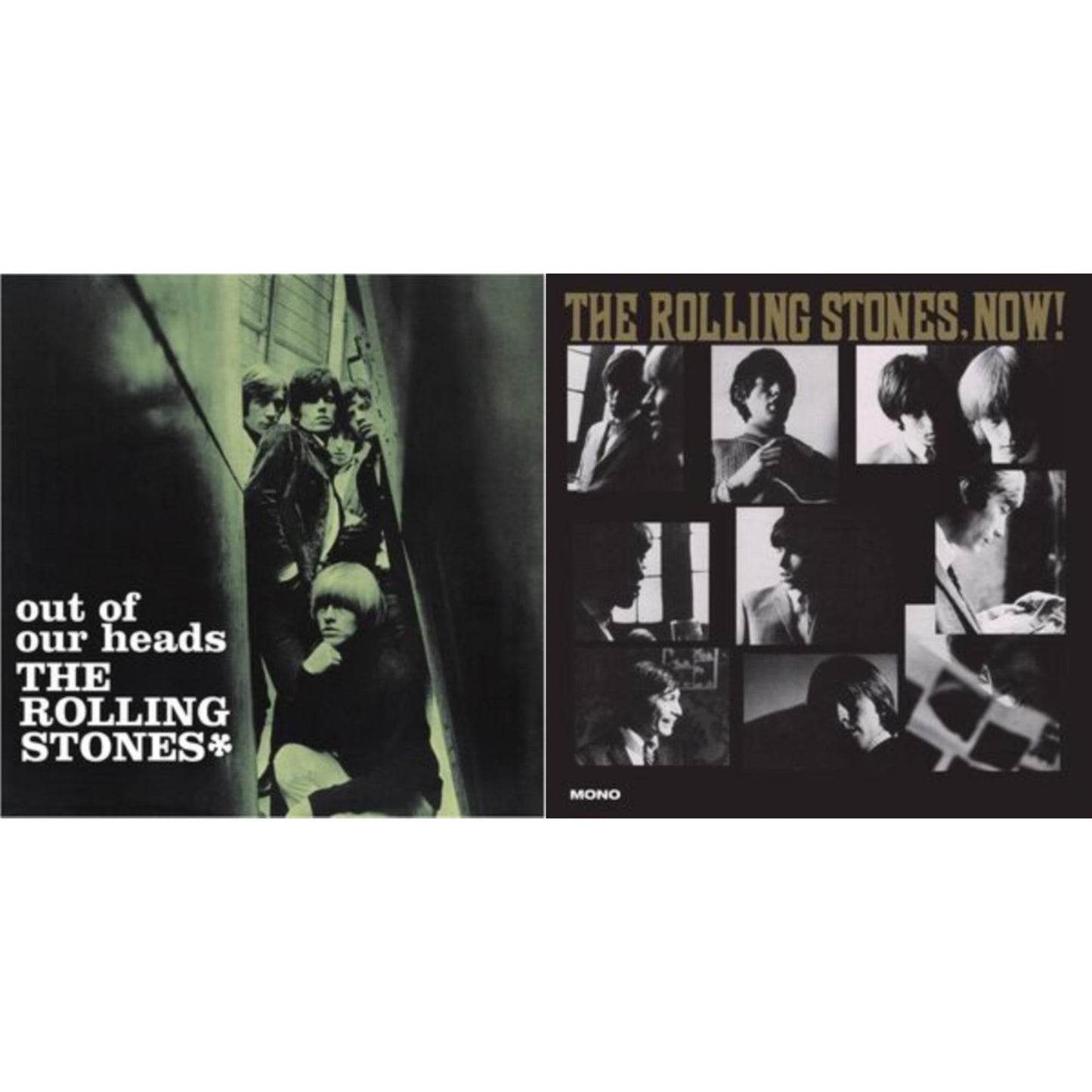 Rolling Stones - Out Of Our Heads (Uk) & Rolling Stones, Now! - LP Vinyl Bundle