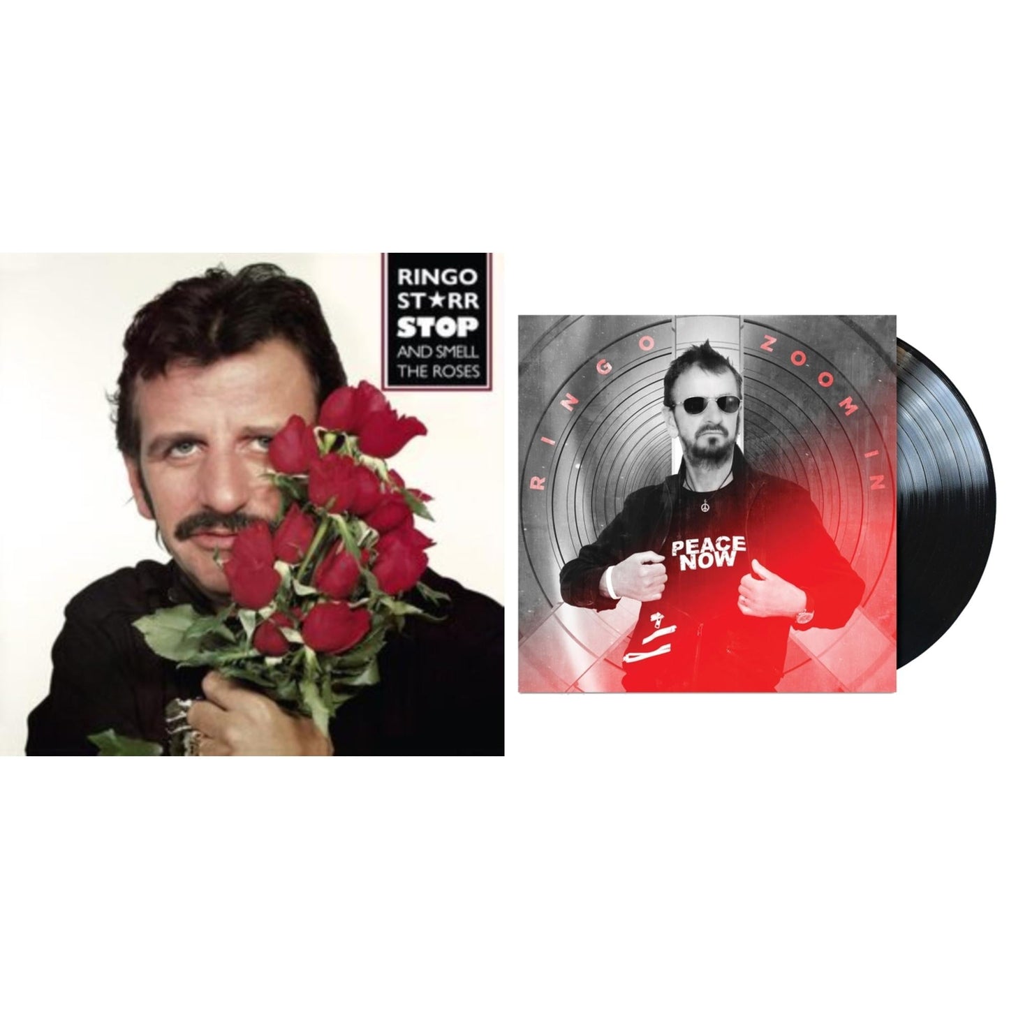 Ringo Starr - Stop & Smell The Roses: Yellow Submarine Edition (Yellow LP Vinyl) & Zoom In Ep