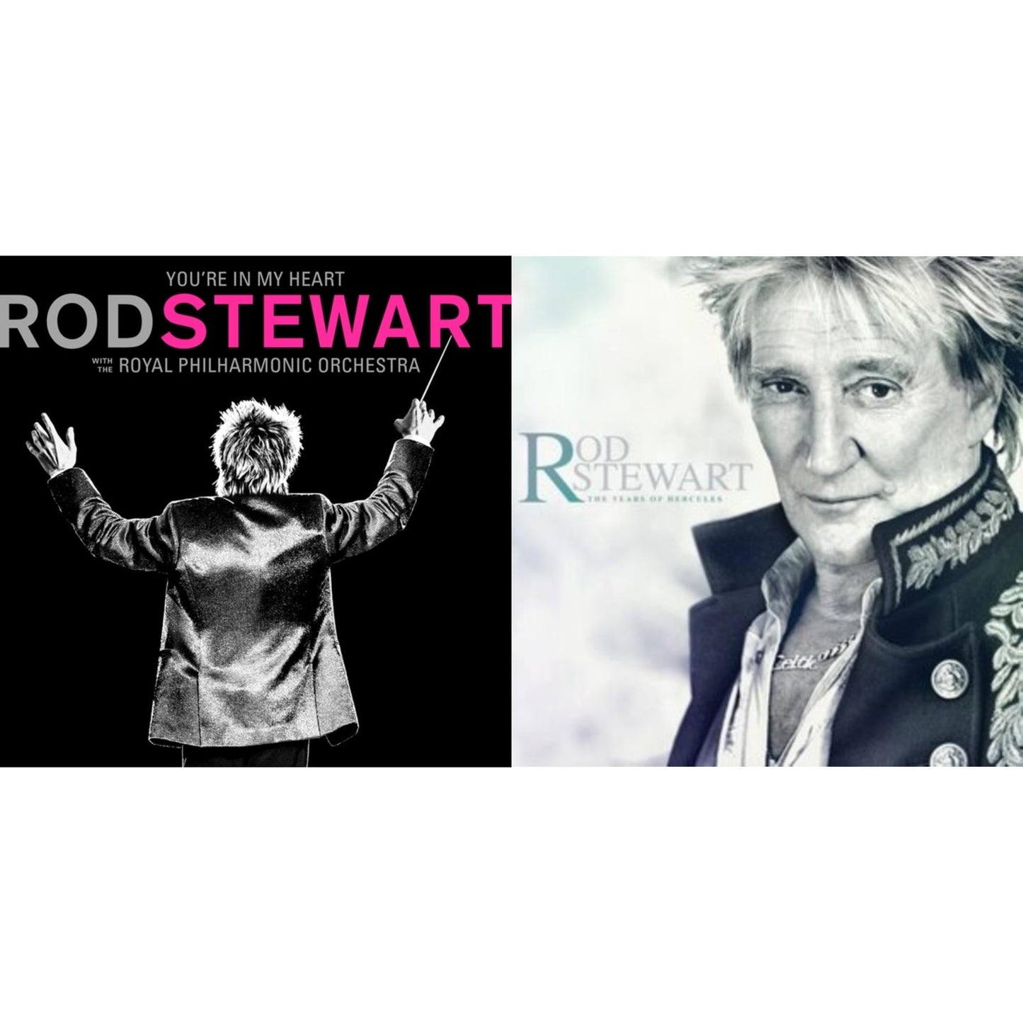 Rod Stewart - You're In My Heart: Rod Stewart With The Royal Philharmonic Orchestra (2LP/Pink Vinyl) (I) & Tears Of Hercules