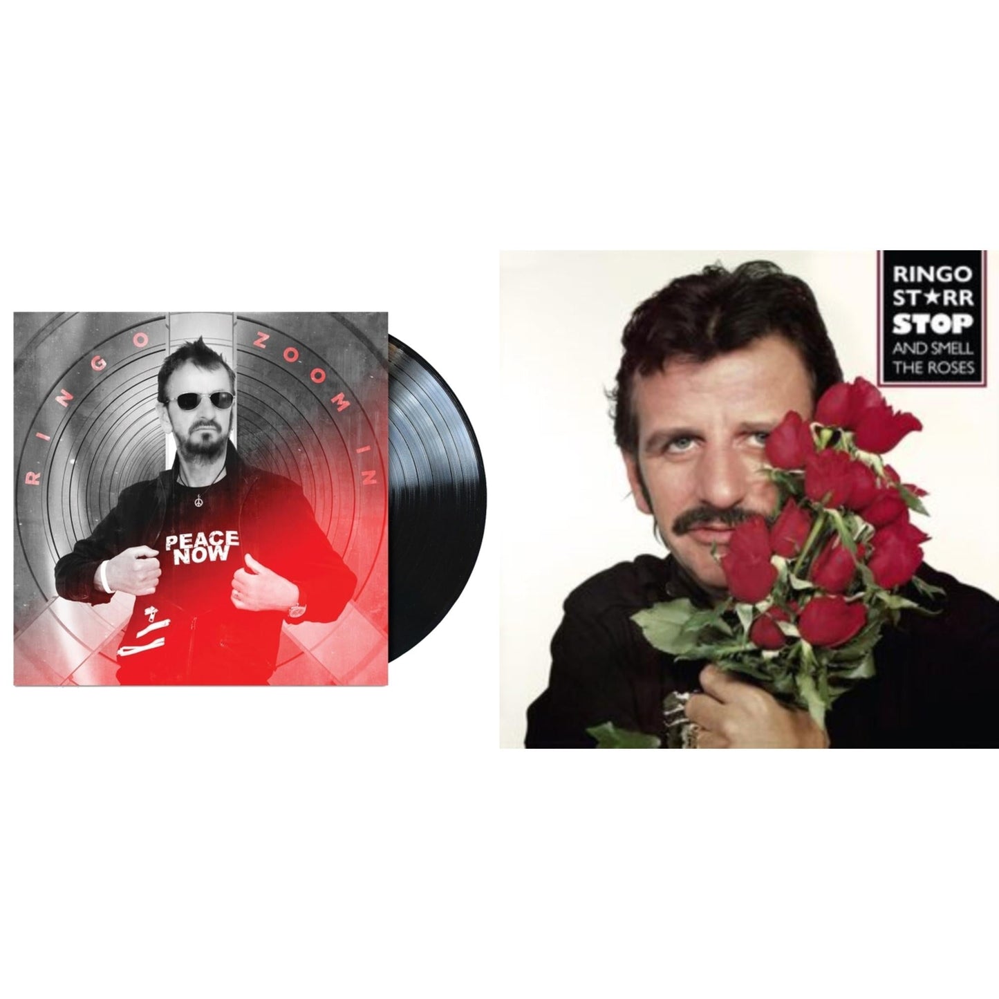 Ringo Starr - Zoom In Ep & Stop & Smell The Roses: Yellow Submarine Edition (Yellow LP Vinyl)
