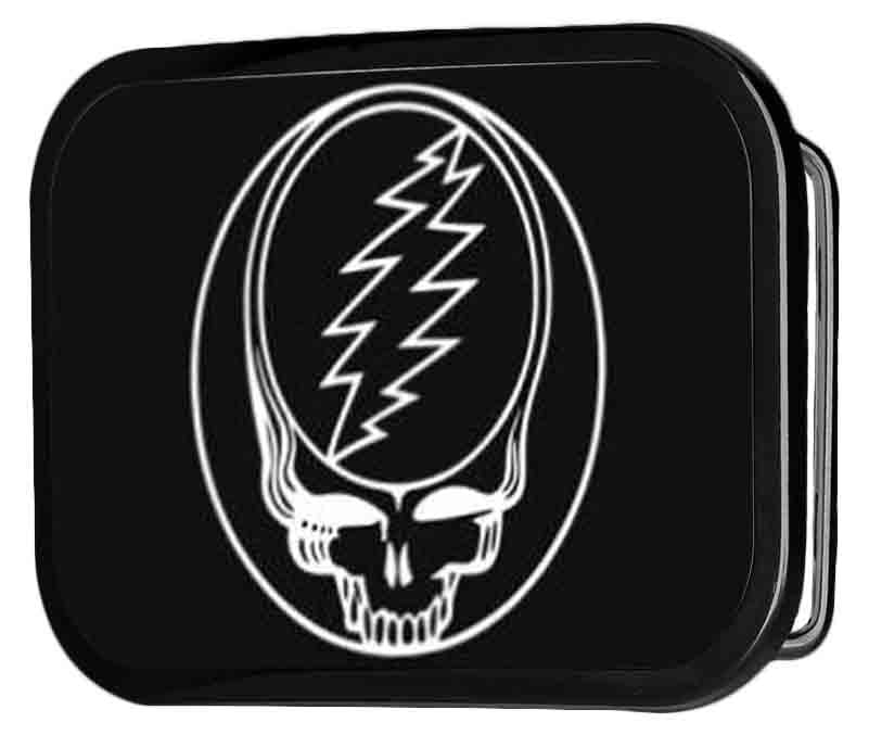 Grateful Dead Steal Your Face Black Rock Star Buckle