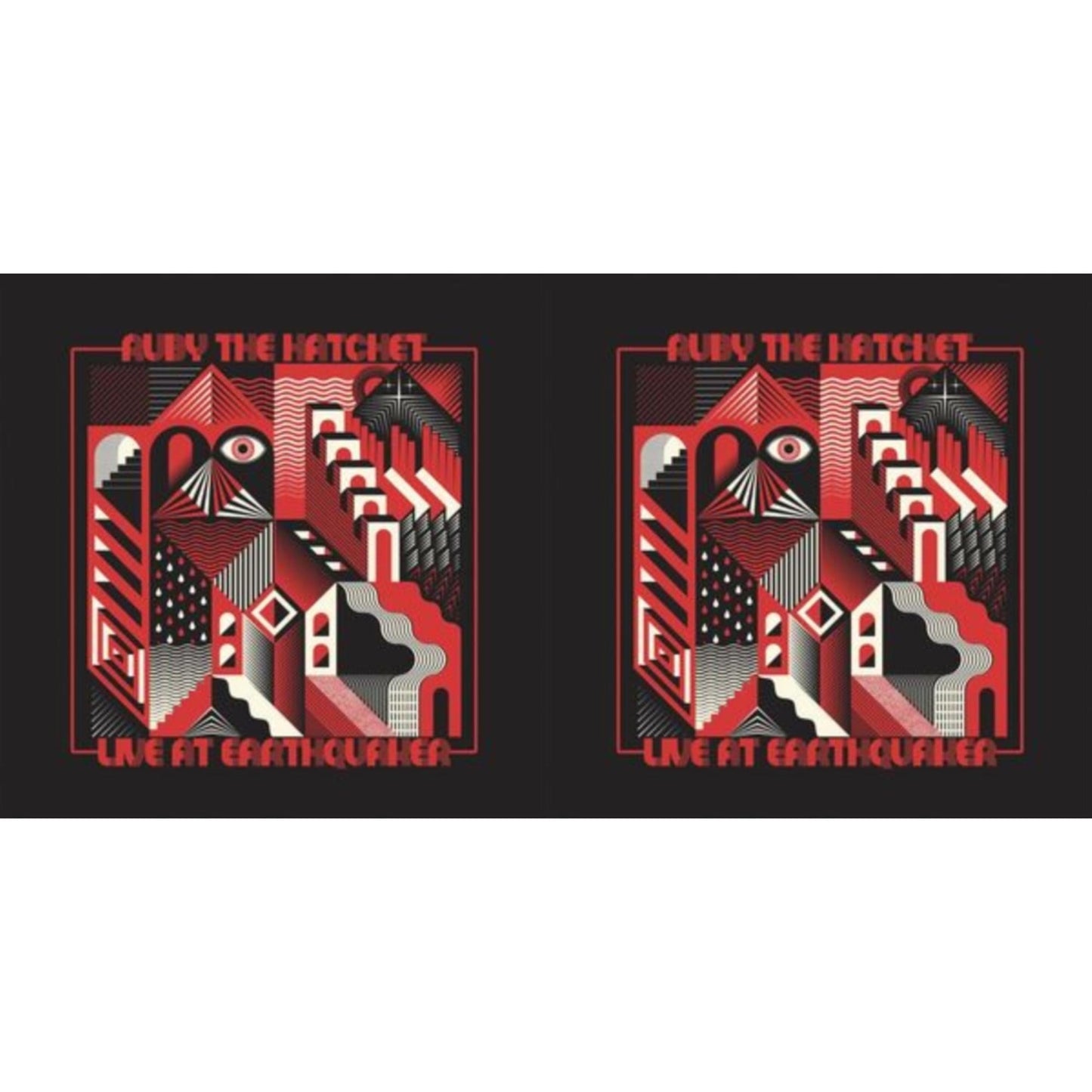 Ruby The Hatchet - Live At Earthquaker & Live At Earthquaker (Red LP Vinyl)