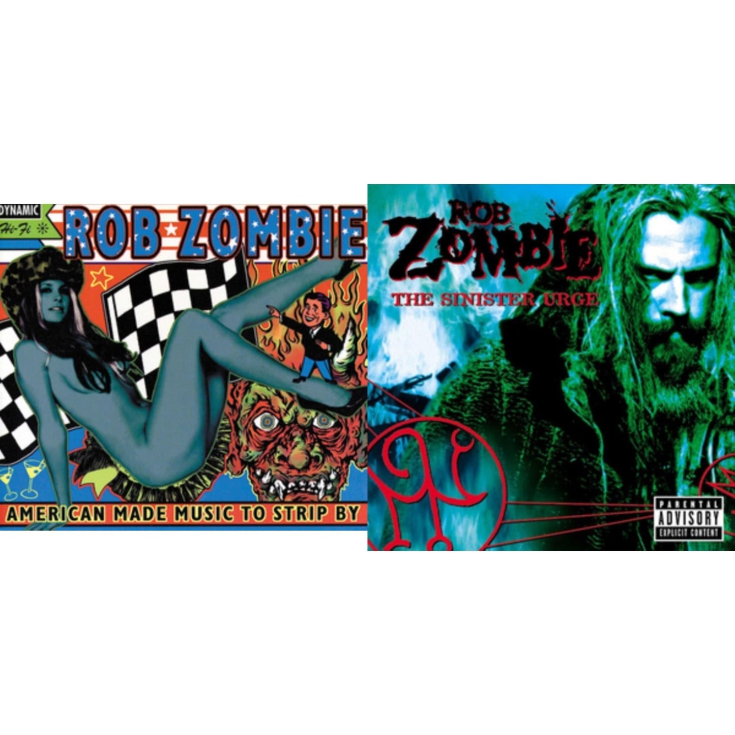 Rob Zombie - American Made Music To Strip By (2LP) & Sinister Urge