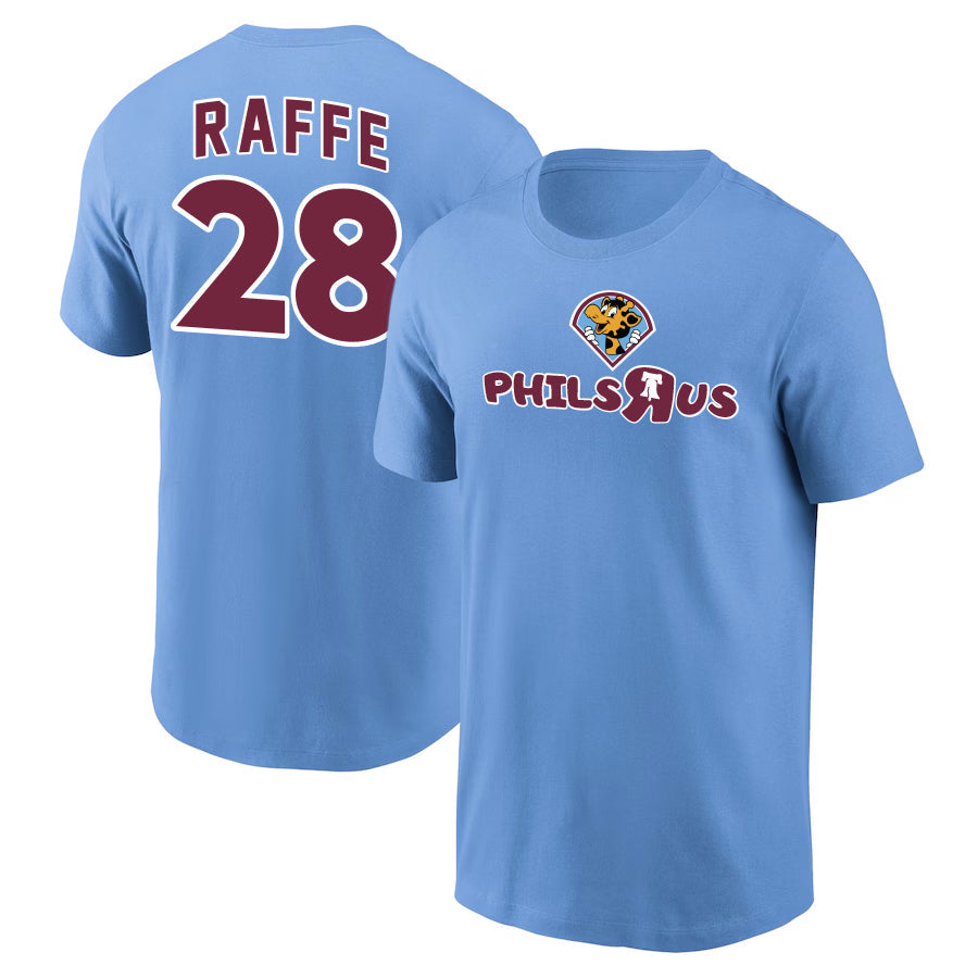 Alec Bohm "Raffe" Phils R Us Phillies Player Nickname Shirt Youth