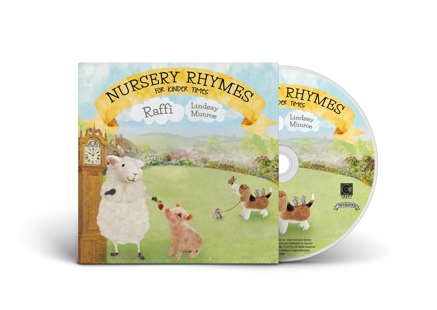 Nursery Rhymes For Kinder Times (with Lindsay Munroe) Music CD