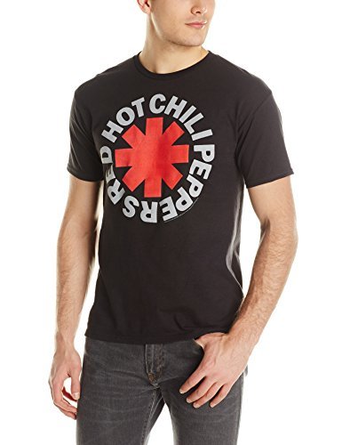 Red Hot Chili Peppers Red Hot Chili Peppers - Asterisk-Black-Menxl Mens T Shirt Officially Licensed