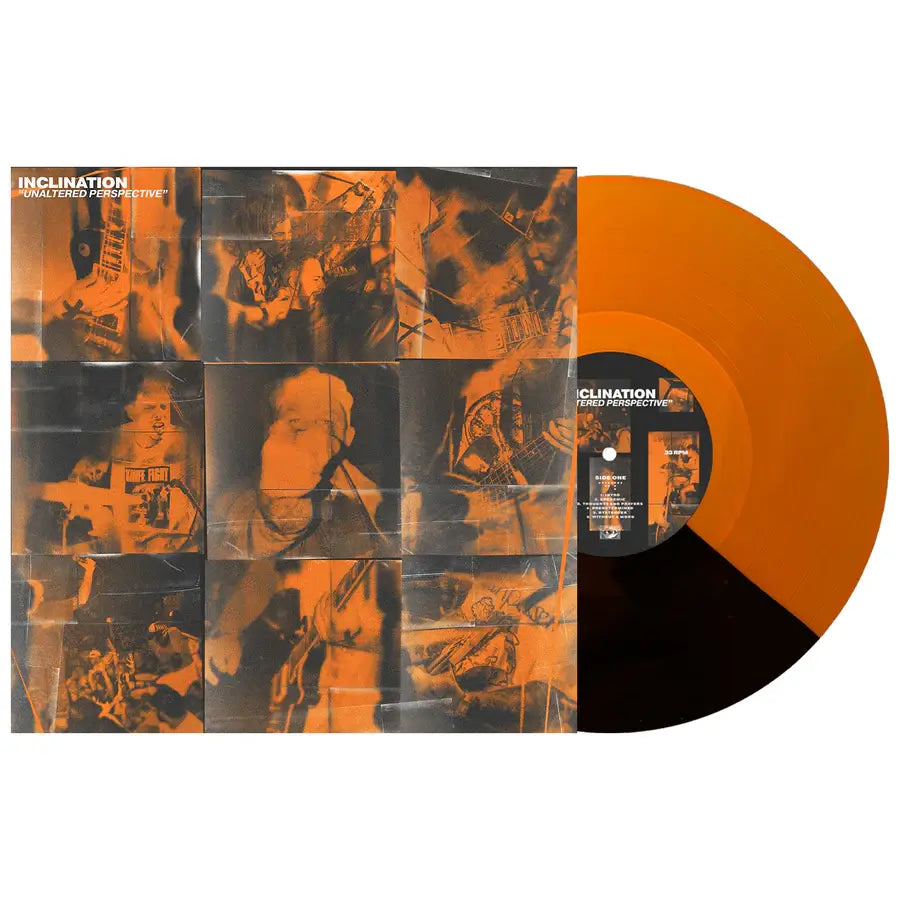 Inclination ‘Unaltered Perspective’ LP (Limited Edition – Only 250 made, Half Black / Half Orange Crush Vinyl) Vinyl Record