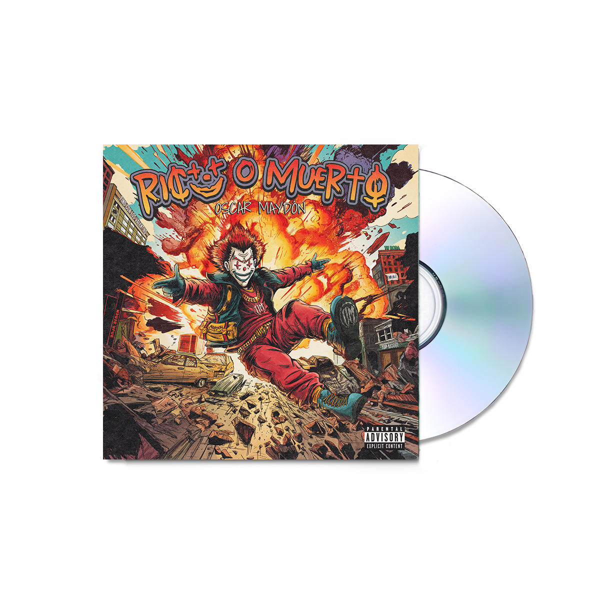 Oscar Maydon Rico o Muerto Music CD