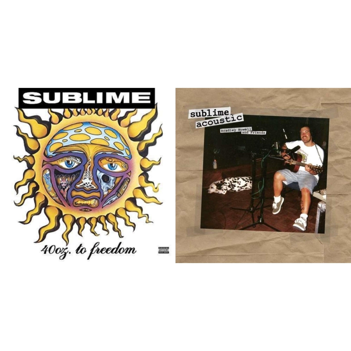 Sublime - 40Oz. To Freedom & Acoustic: Bradley Nowell & Friends - LP Vinyl Bundle