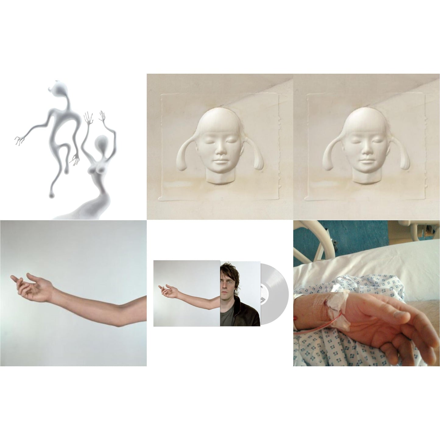 Spiritualized - Lazer Guided Melodies (White LP Vinyl) (I) & Let It Come Down & Let It Come Down (Cream LP Vinyl) & Amazing Grace & Amazing Grace (Dove Gray LP Vinyl) & Songs In A&E