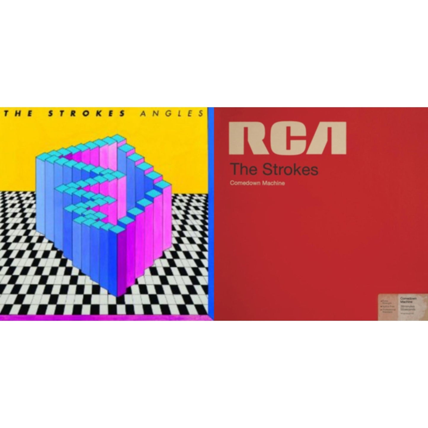 Strokes - Angles (Gatefold) & Comedown Machine - LP Vinyl Bundle
