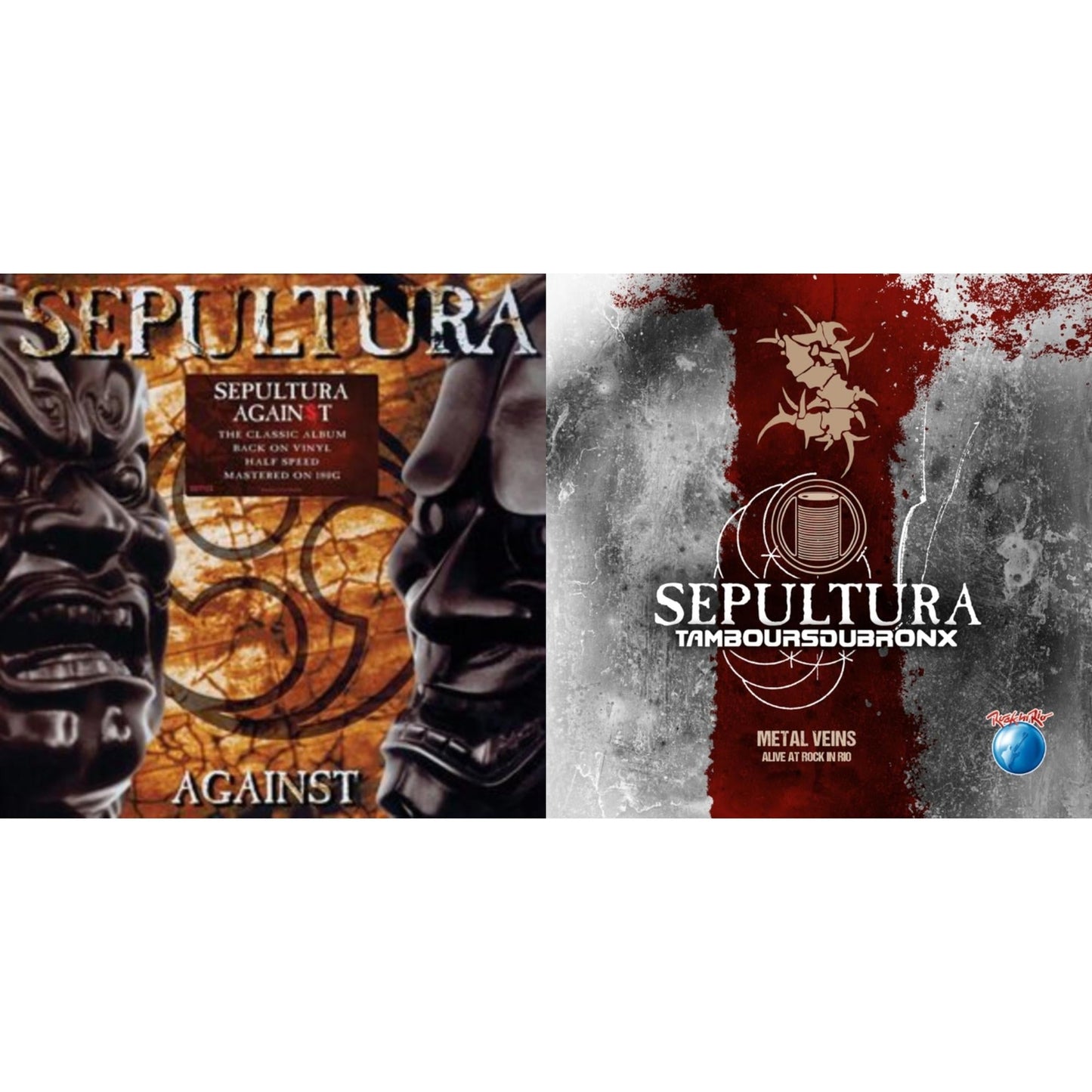 Sepultura - Metal Veins - Alive At Rock In Rio (Limited/2LP) & Against