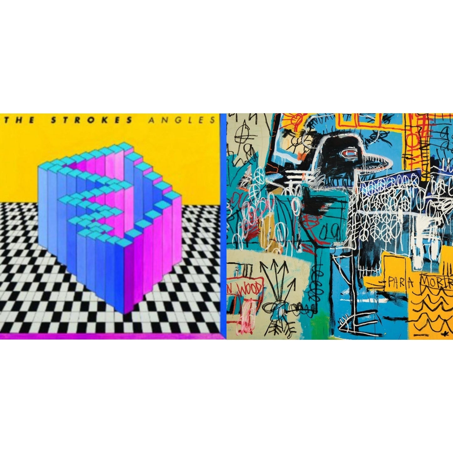 Strokes - New Abnormal (180G/Clear Apet Slipcase/Dl Insert) & Angles (Gatefold) - LP Vinyl Bundle