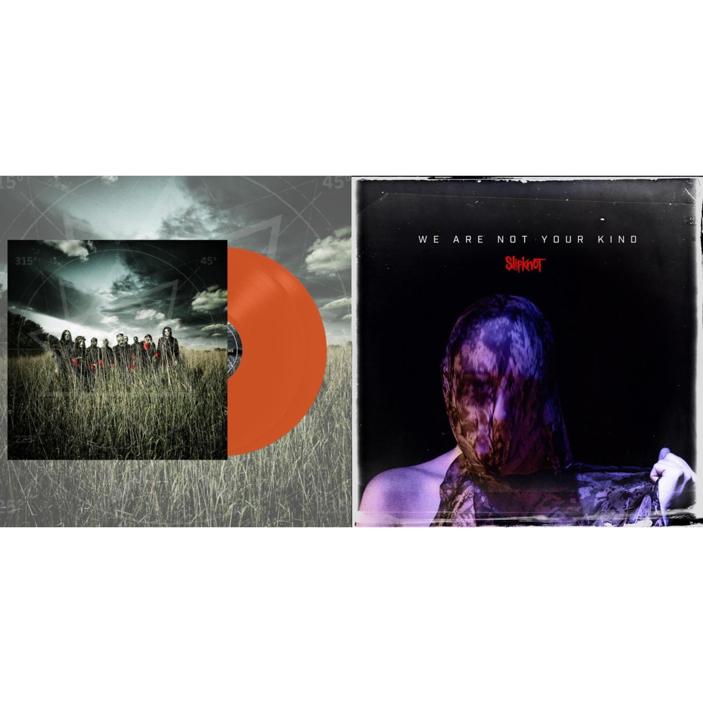Slipknot - We Are Not Your Kind (Dl Card) & All Hope Is Gone (Orange Vinyl/2LP)
