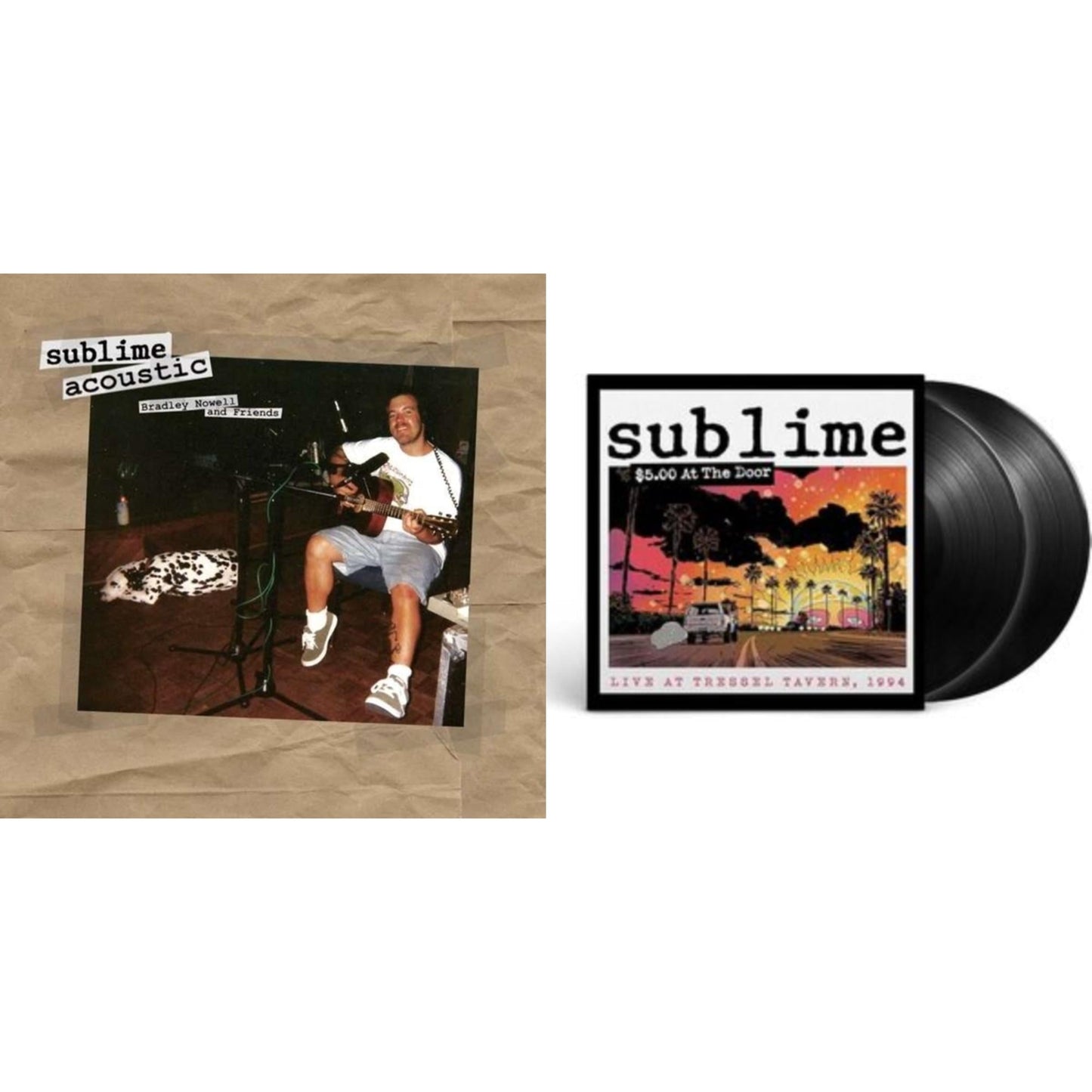 Sublime - Acoustic: Bradley Nowell & Friends & $5 At The Door - LP Vinyl Bundle