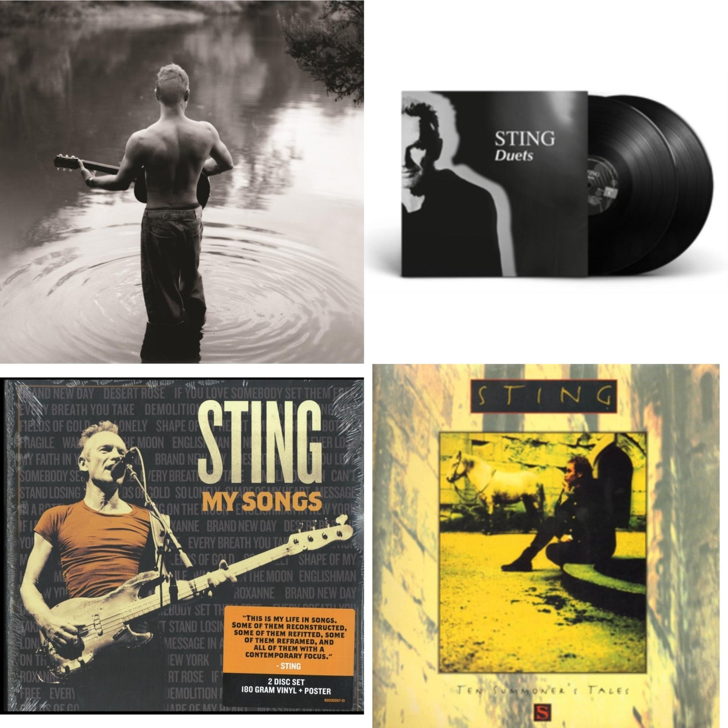 Sting - Duets (2LP/180G) & Best Of 25 Years & My Songs (2 LP) & Ten Summoner's Tales