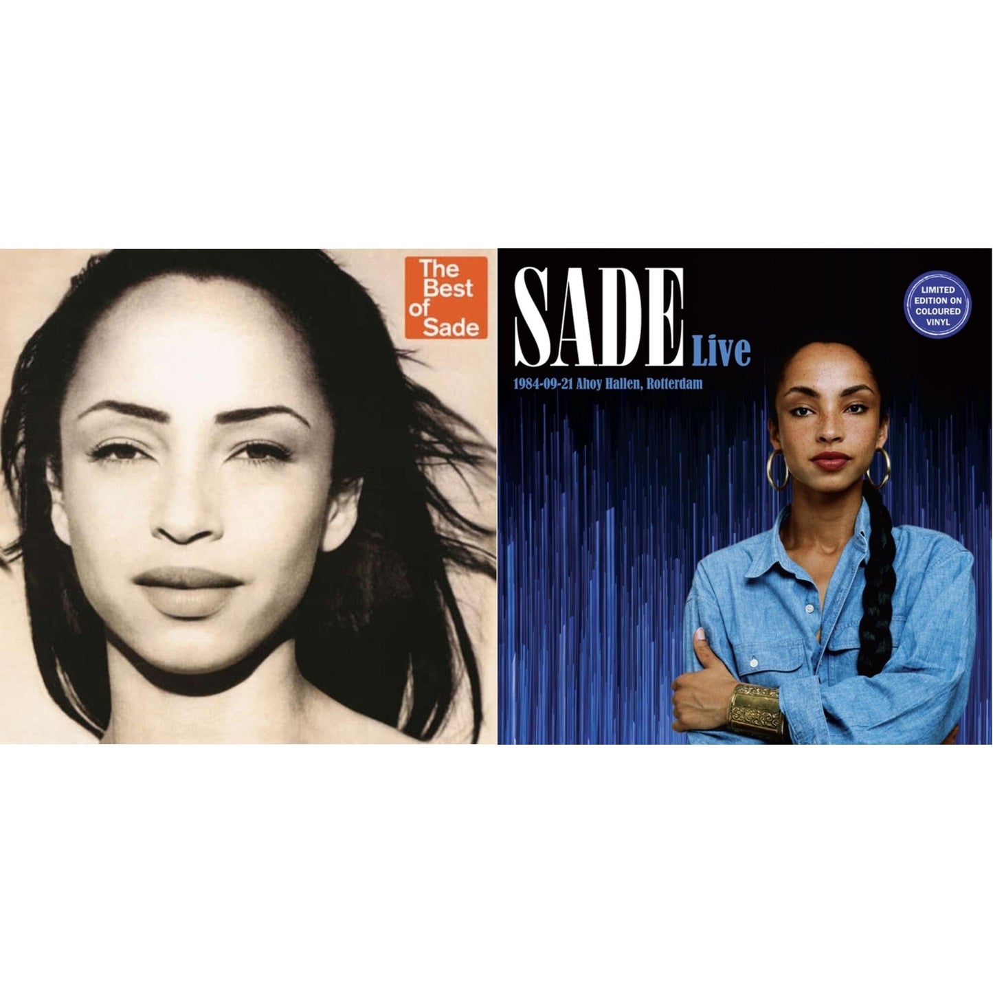 Sade - Sade Live: 1984-09-21 Ahoy Hallen, Rotterdam (2LP) & Best Of Sade (2LP/180G/Gatefold)