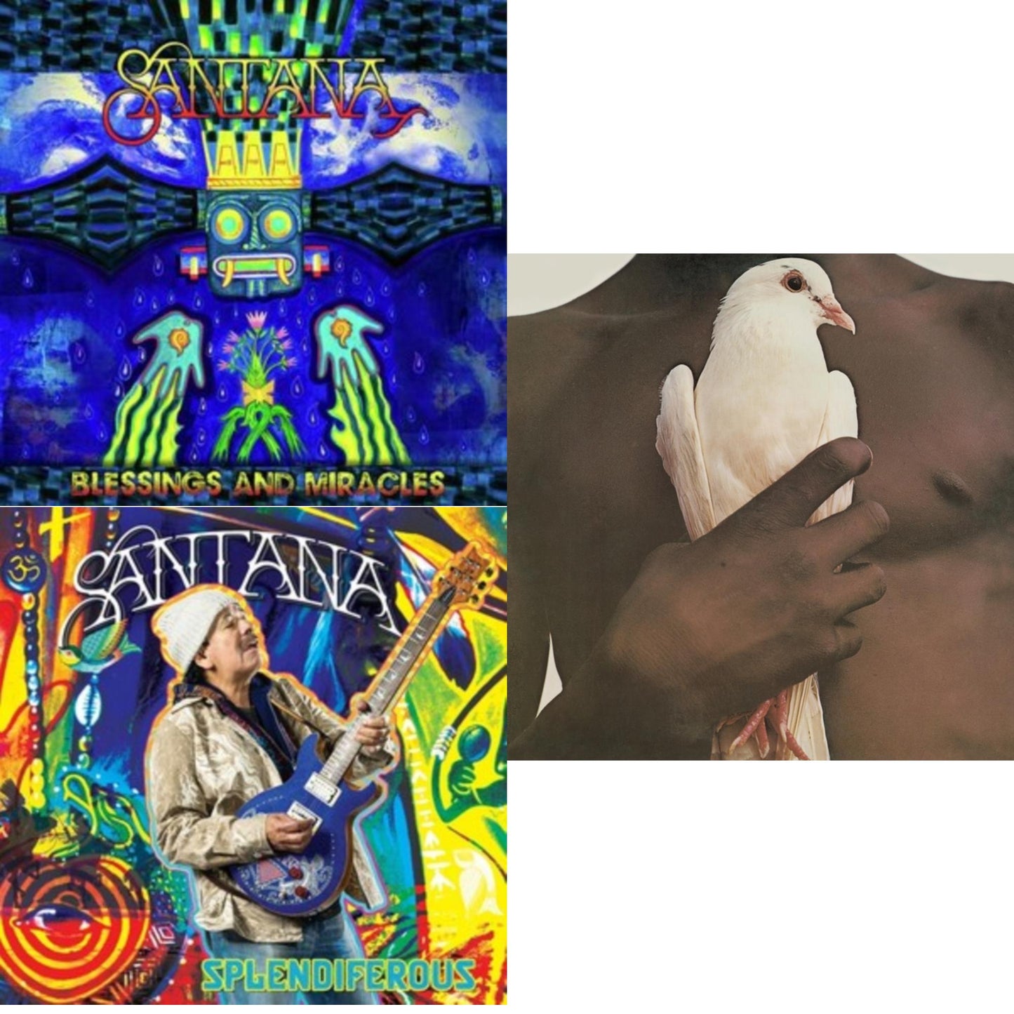 Santana - Splendiferous (2LP/150G) & Blessings & Miracles & Greatest Hits (1974) (150G/Dl Card)