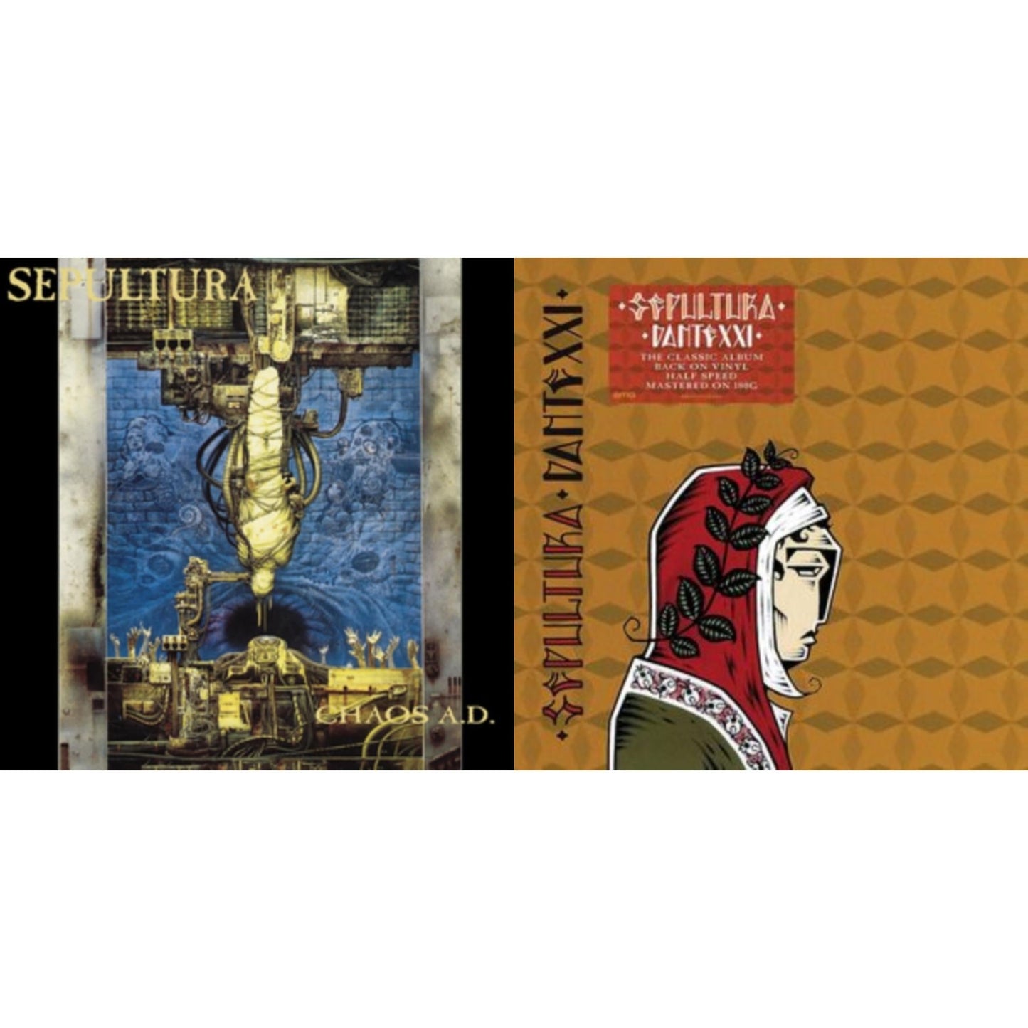 Sepultura - Chaos A.D. (Expanded Edition/2LP) & Dante Xxi