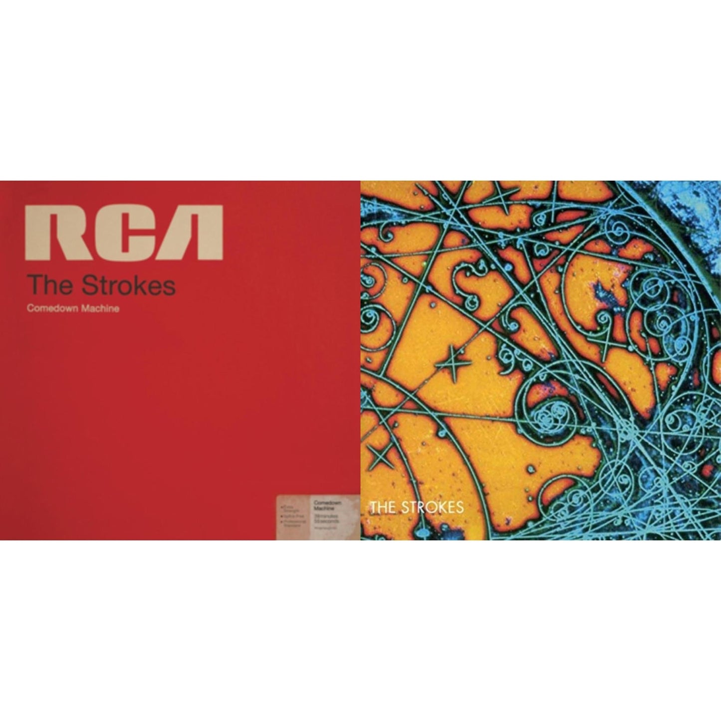 Strokes - Is This It & Comedown Machine - LP Vinyl Bundle
