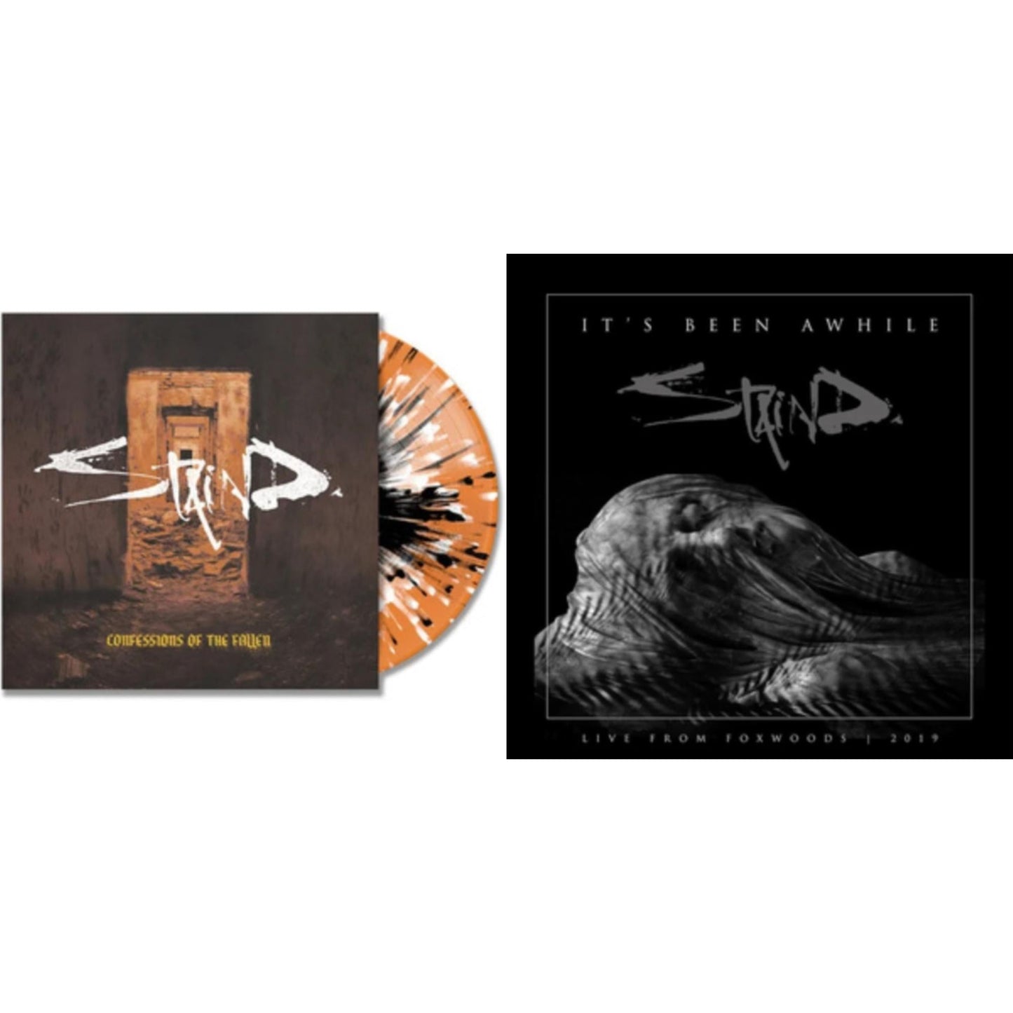 Staind - Live: It's Been Awhile (X) (2LP) & Confessions Of The Fallen (Limited Color Run/Orange/Black & White Splatter LP Vinyl)