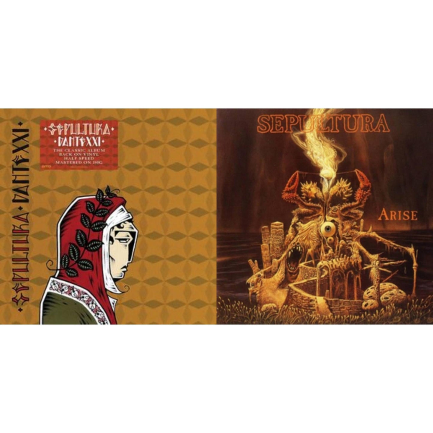 Sepultura - Dante Xxi & Arise (Expanded Edition) - LP Vinyl Bundle