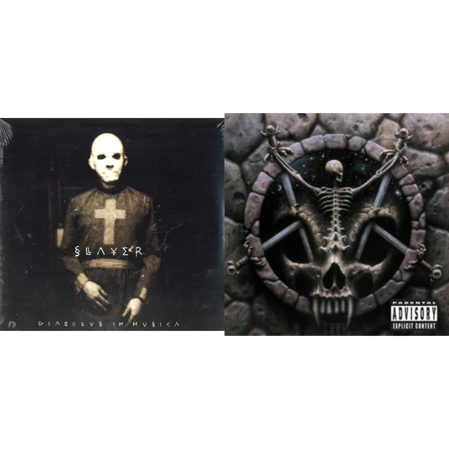 Slayer - Diabolus In Musica & Divine Intervention - LP Vinyl Bundle
