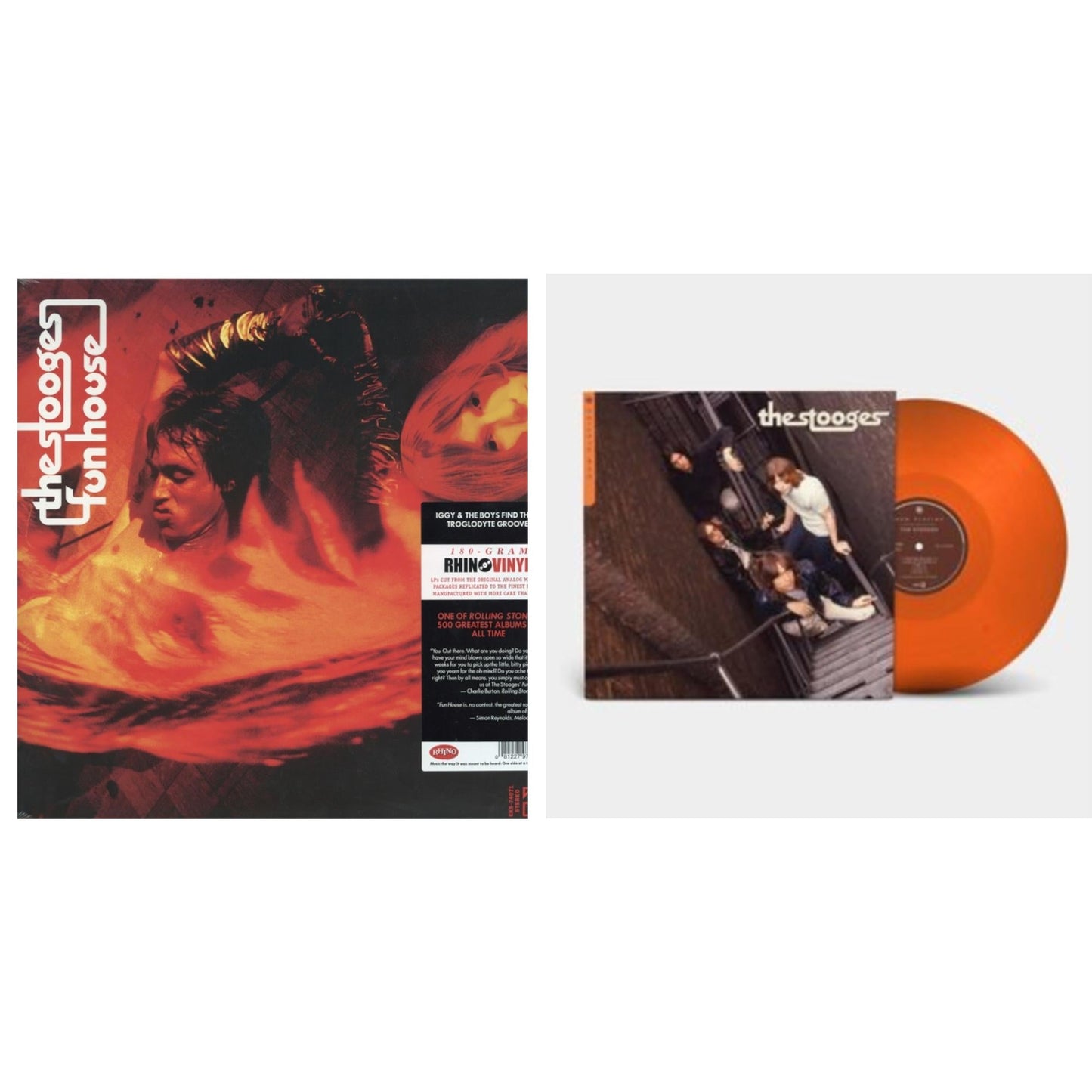 Stooges - Fun House & Now Playing (Orange LP Vinyl)