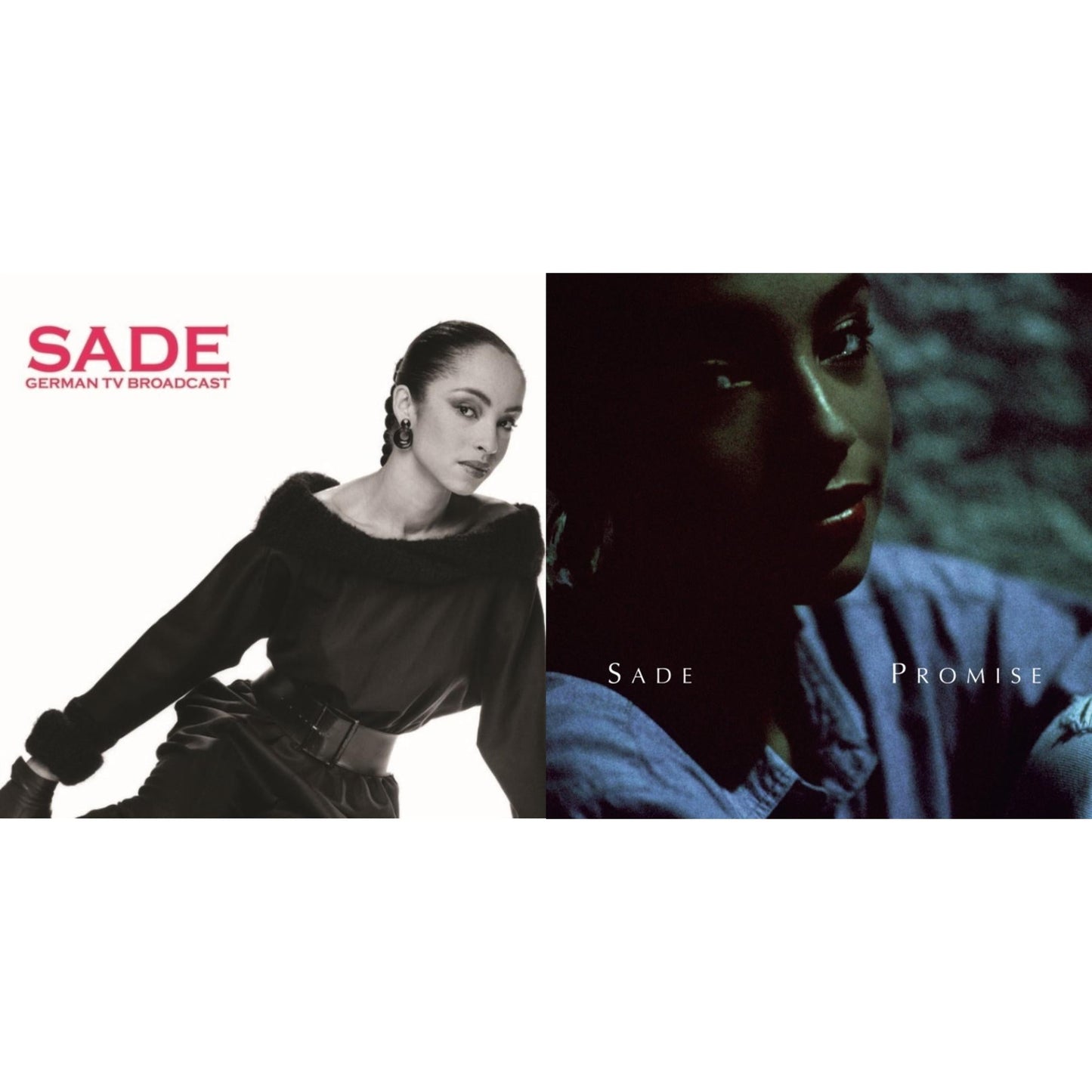 Sade - German Tv Broadcast & Promise - LP Vinyl Bundle