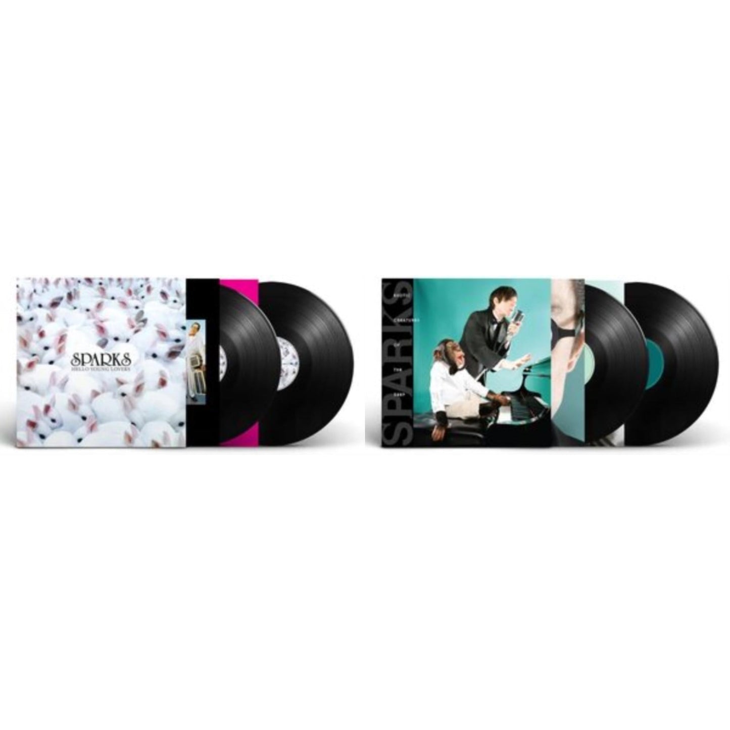 Sparks - Hello Young Lovers (2LP) & Exotic Creatures Of The Deep (2LP)