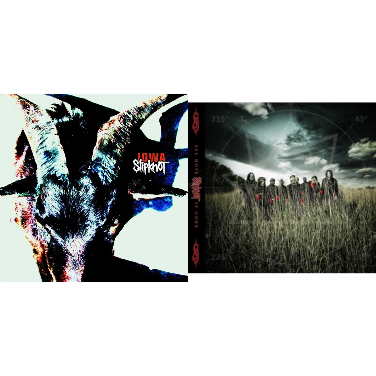 Slipknot - All Hope Is Gone & Iowa - CD Bundle