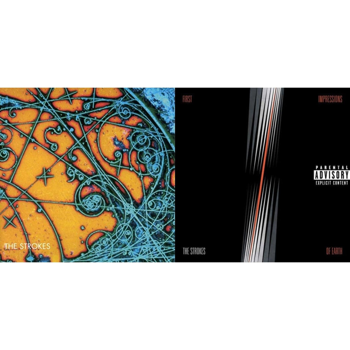 Strokes - Is This It & First Impressions Of Earth - LP Vinyl Bundle