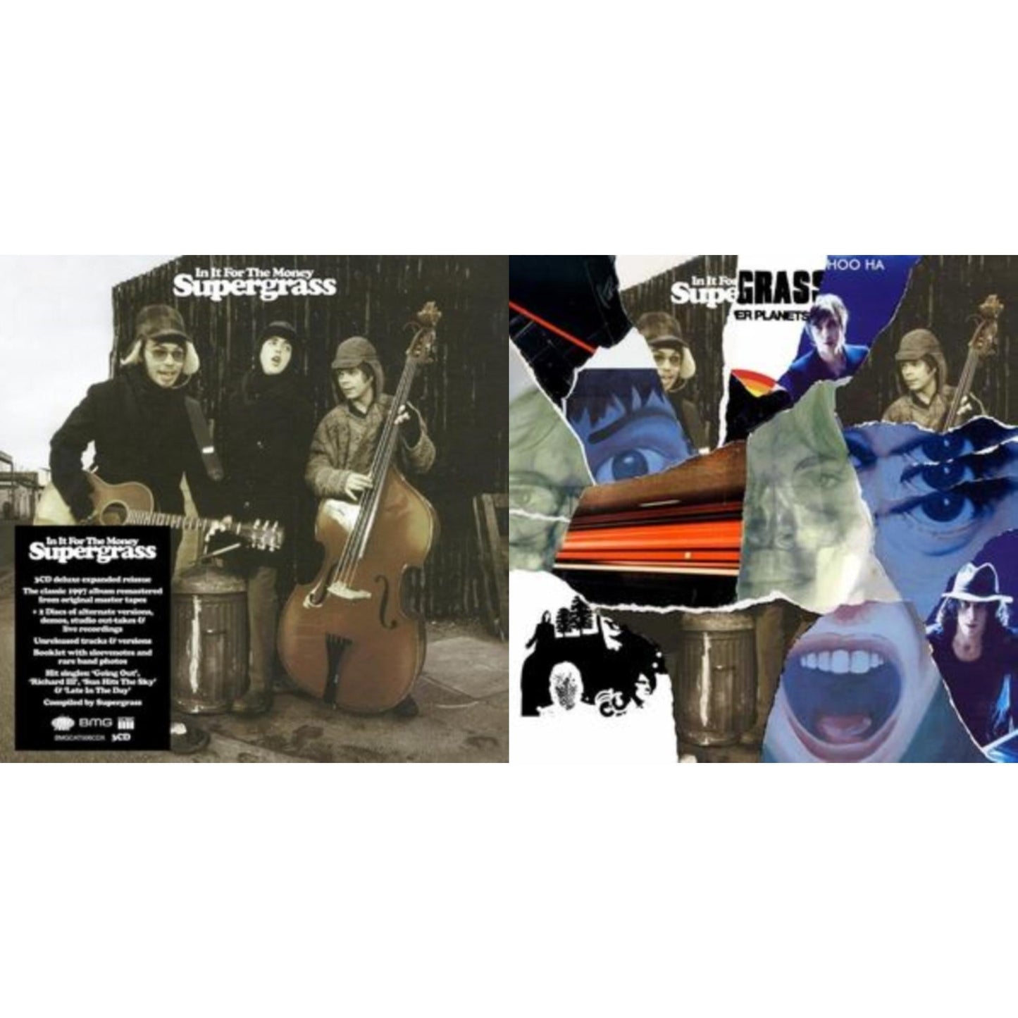 Supergrass - In It For The Money (2021 Remaster/Deluxe Expanded Edition/3CD) & Strange Ones: 1994-2008 (X)