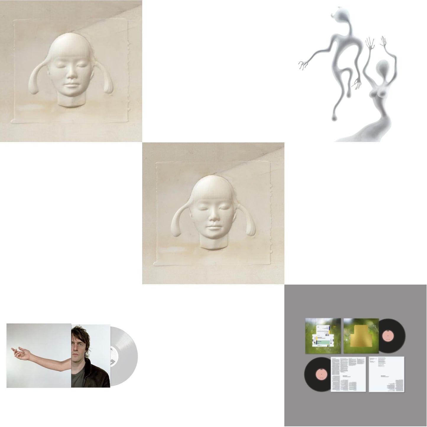 Spiritualized - Let It Come Down (Cream LP Vinyl) & Amazing Grace (Dove Gray LP Vinyl) & Let It Come Down & Lazer Guided Melodies (White LP Vinyl) (I) & Everything Was Beautiful