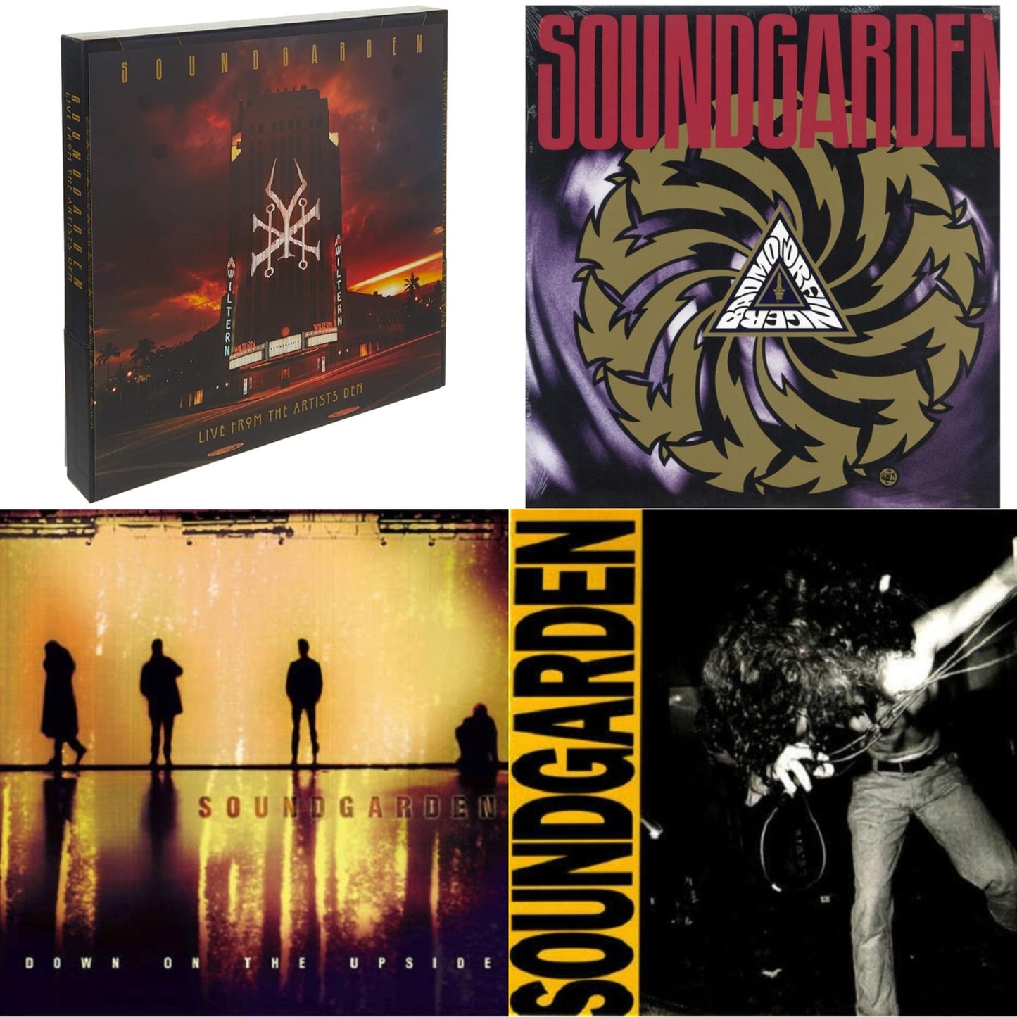 Soundgarden - Louder Than Love & Down On The Upside (2LP) & Badmotorfinger & Live At The Artists Den (4LP/2CD/Blu-Ray Super Deluxe Edition)