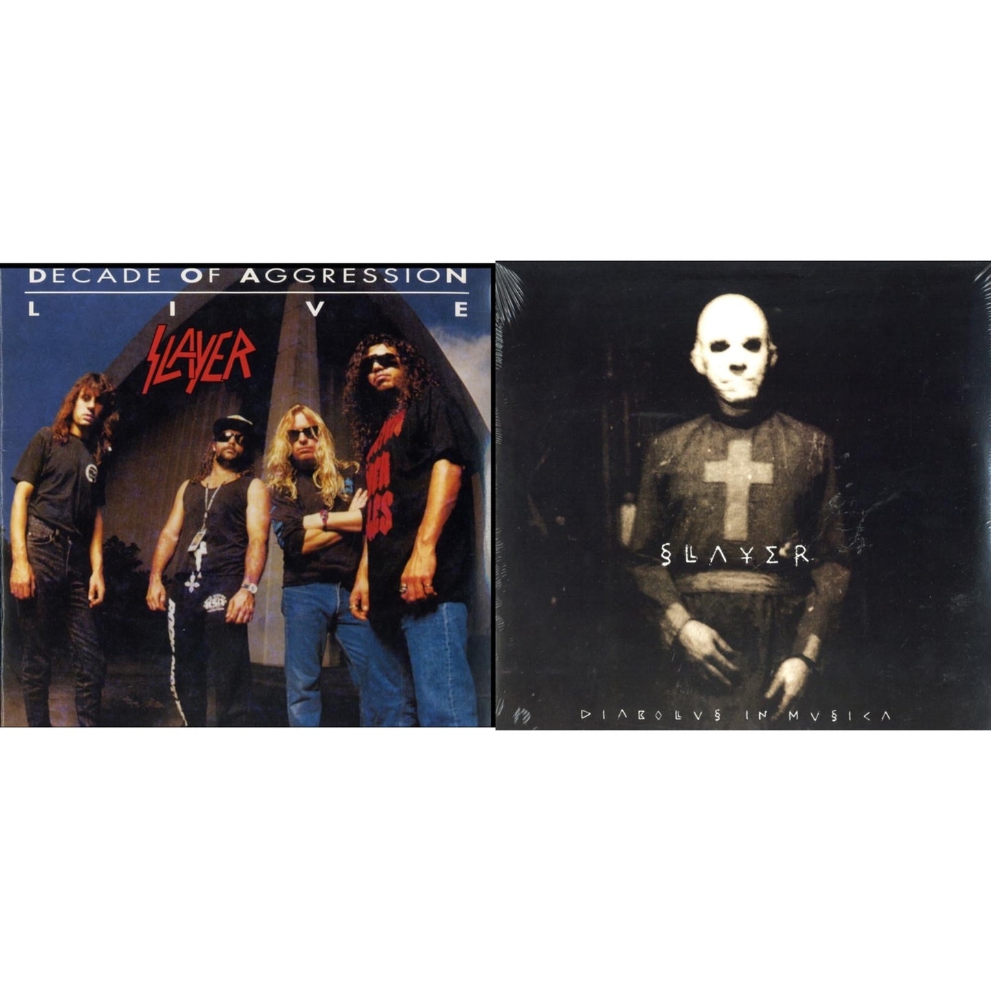 Slayer - Diabolus In Musica & Live: Decade Of Aggression - LP Vinyl Bundle