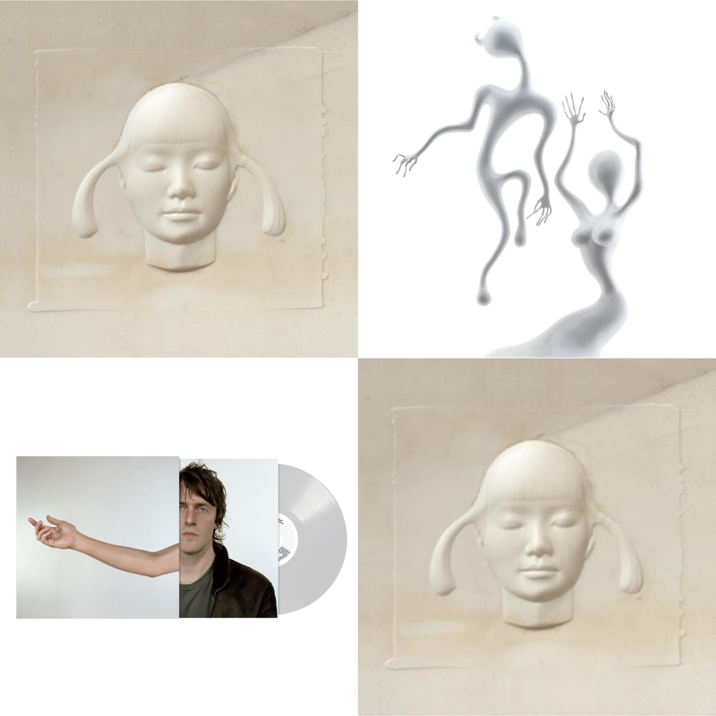 Spiritualized - Let It Come Down & Lazer Guided Melodies (White LP Vinyl) (I) & Amazing Grace (Dove Gray LP Vinyl) & Let It Come Down (Cream LP Vinyl)
