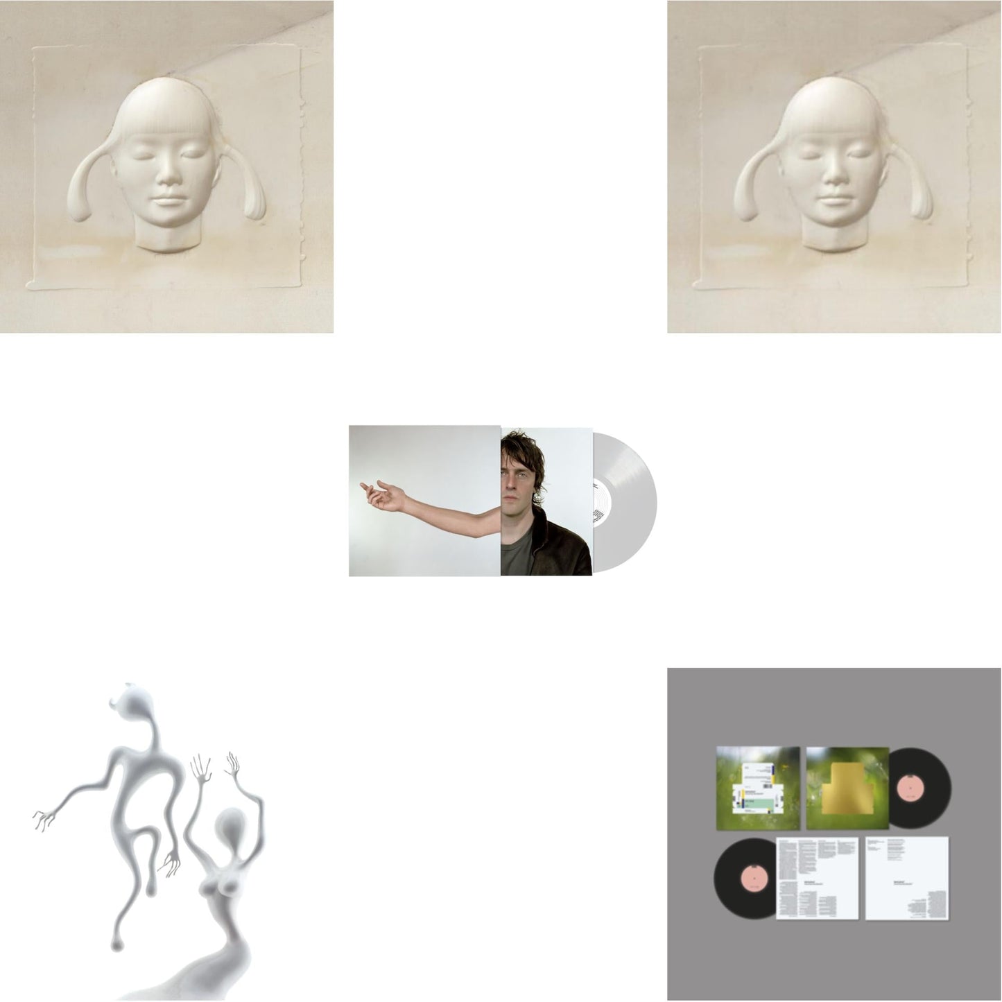 Spiritualized - Let It Come Down & Lazer Guided Melodies (White LP Vinyl) (I) & Amazing Grace (Dove Gray LP Vinyl) & Let It Come Down (Cream LP Vinyl) & Everything Was Beautiful