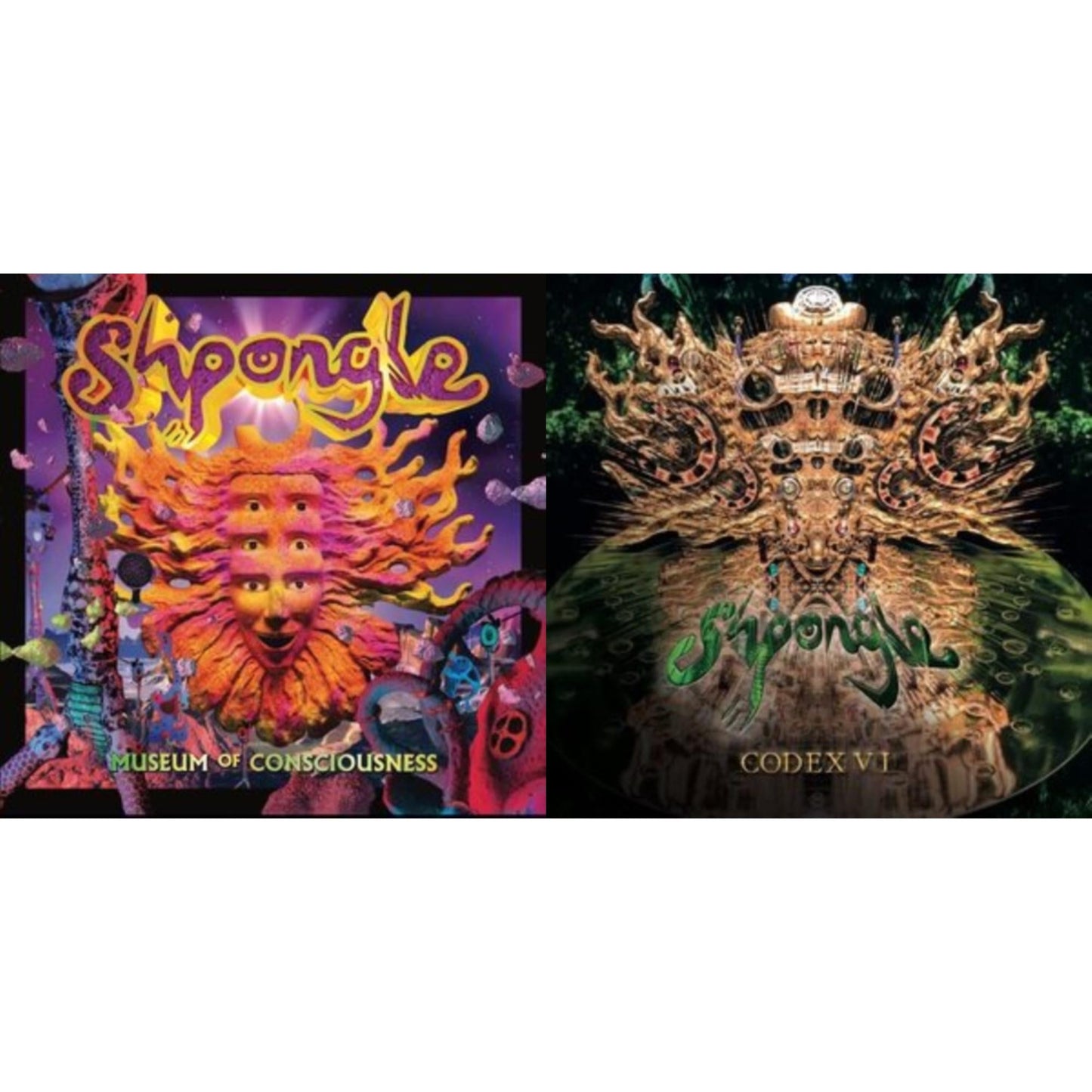 Shpongle - Museum Of Consciousness (2LP) & Codex Vi (3LP)