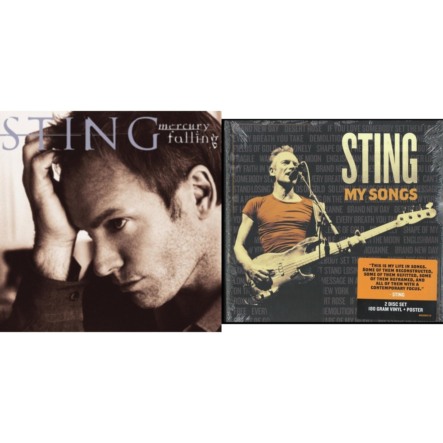 Sting - Mercury Falling & My Songs (2 LP)
