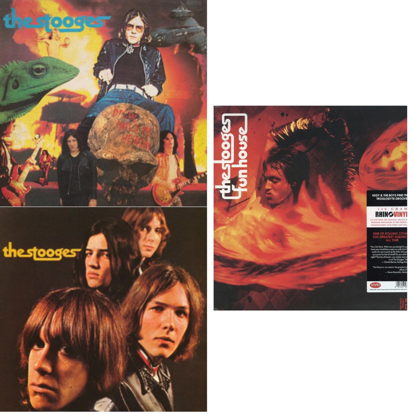 Stooges - Stooges & Fun House & My Girl Hates My Heroin (Splatter LP Vinyl)