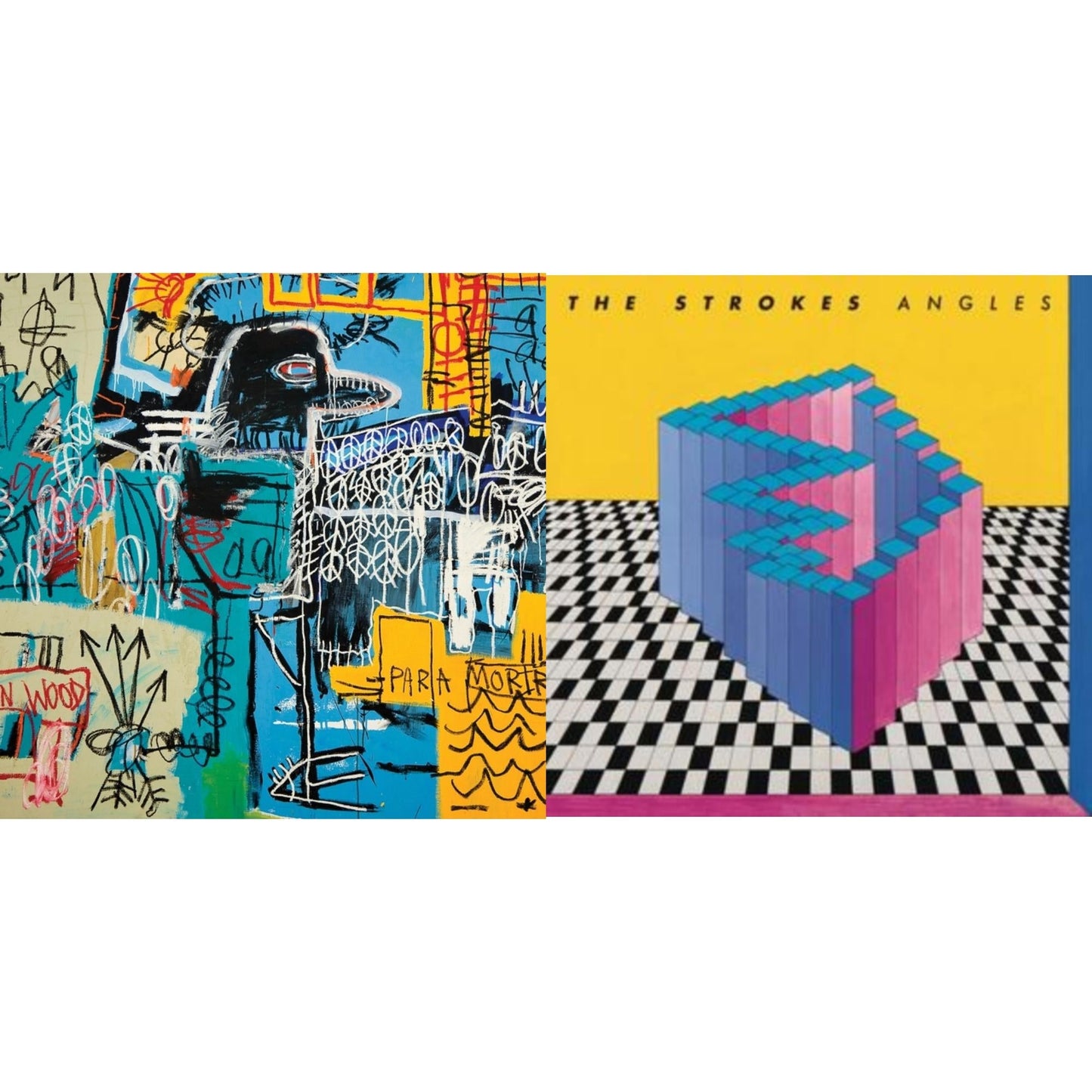 Strokes - New Abnormal (Jewel Case/Clear Aprt O-Card With Print) & Angles - CD Bundle